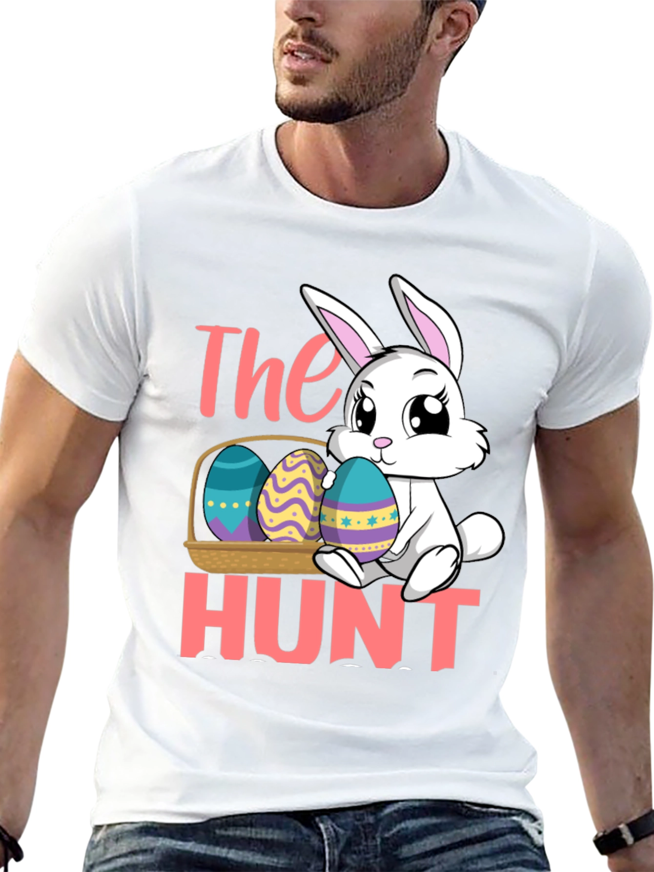 Easter Bunny Hunt Graphic Tee