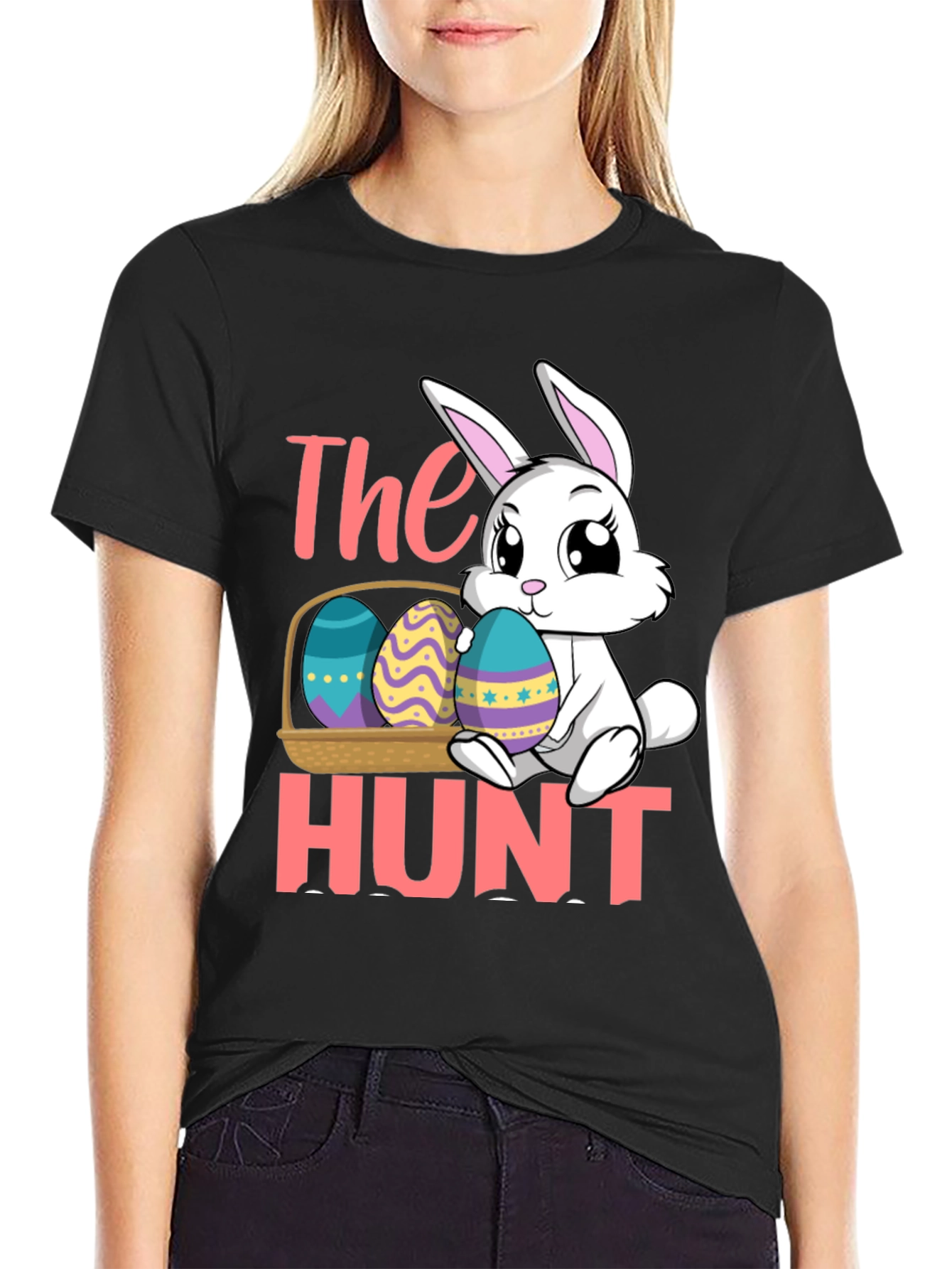 Easter Bunny Hunt Graphic Tee
