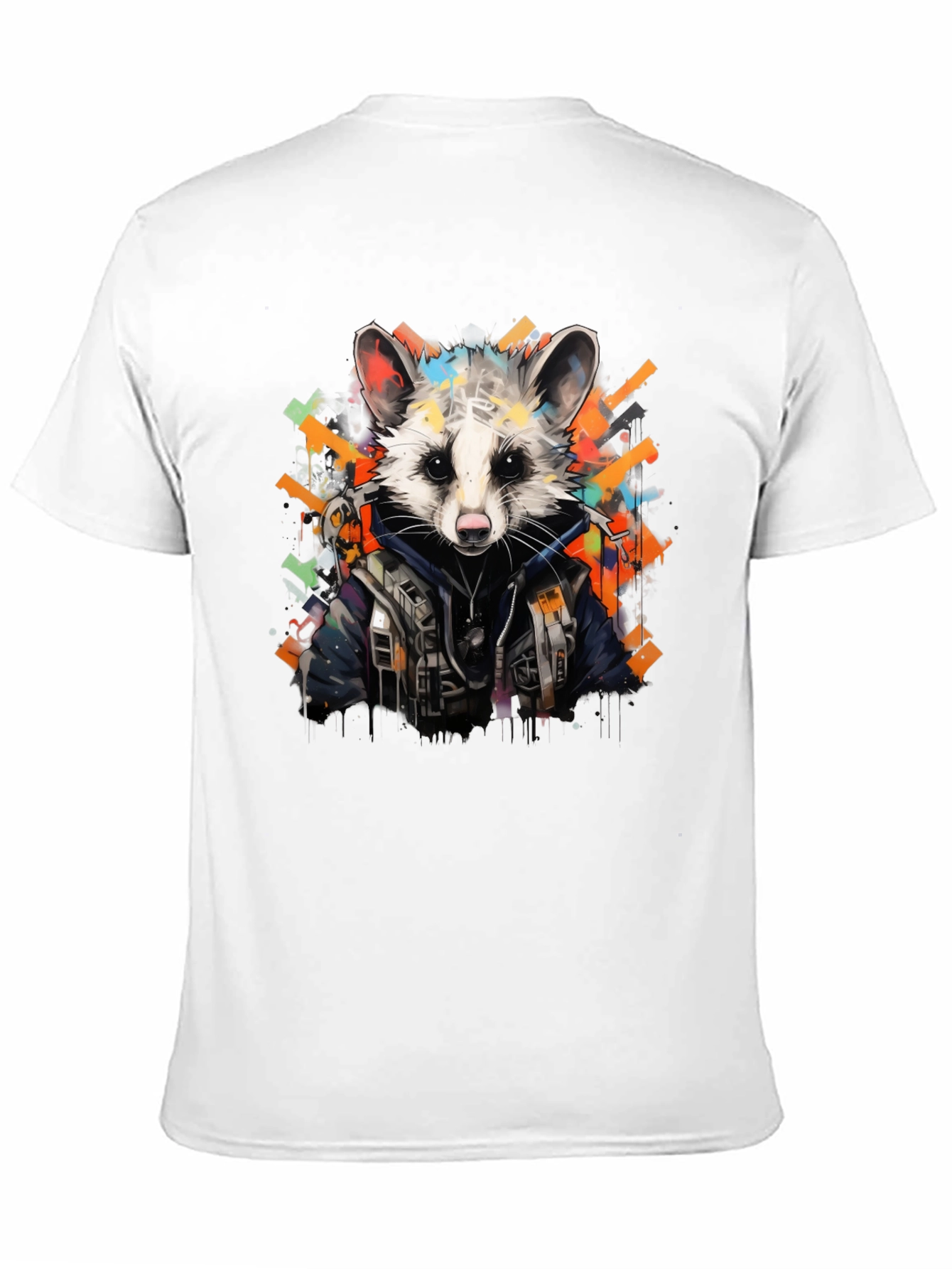 Urban Raccoon Graphic Tee