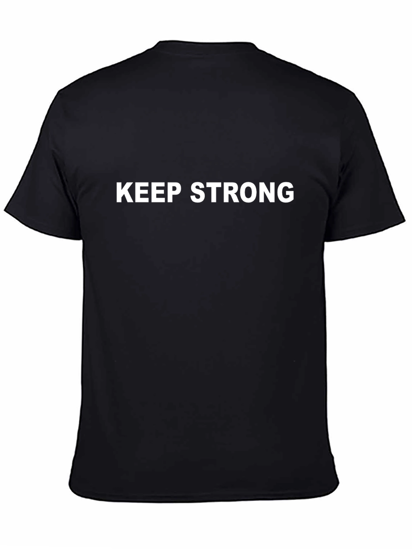 Keep Strong Graphic Tee - Motivational Shirt