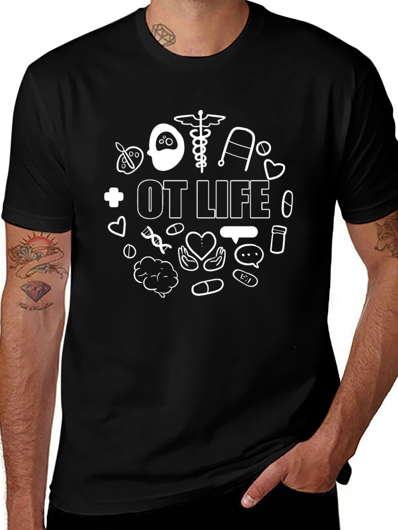 OT Life Graphic Tee - Occupational Therapy Shirt