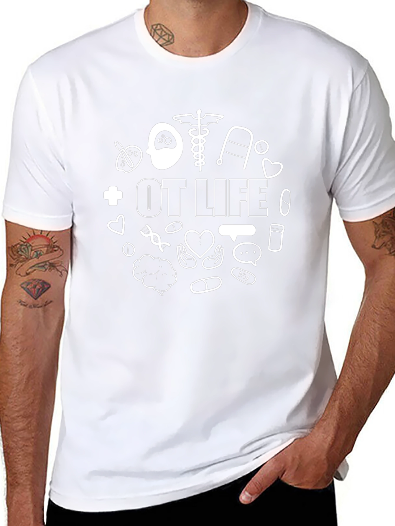 OT Life Graphic Tee - Occupational Therapy Shirt