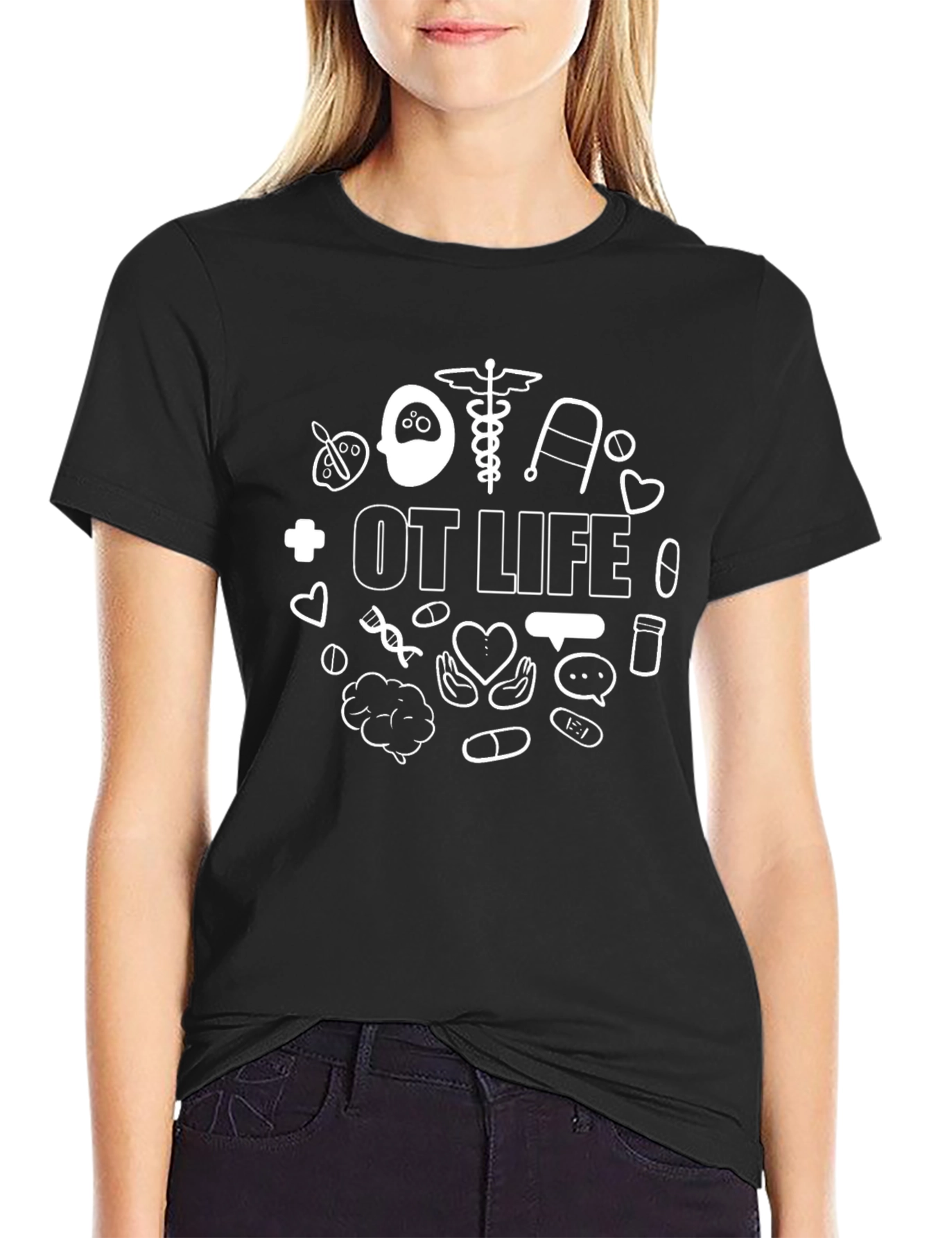 OT Life Graphic Tee - Occupational Therapy Shirt