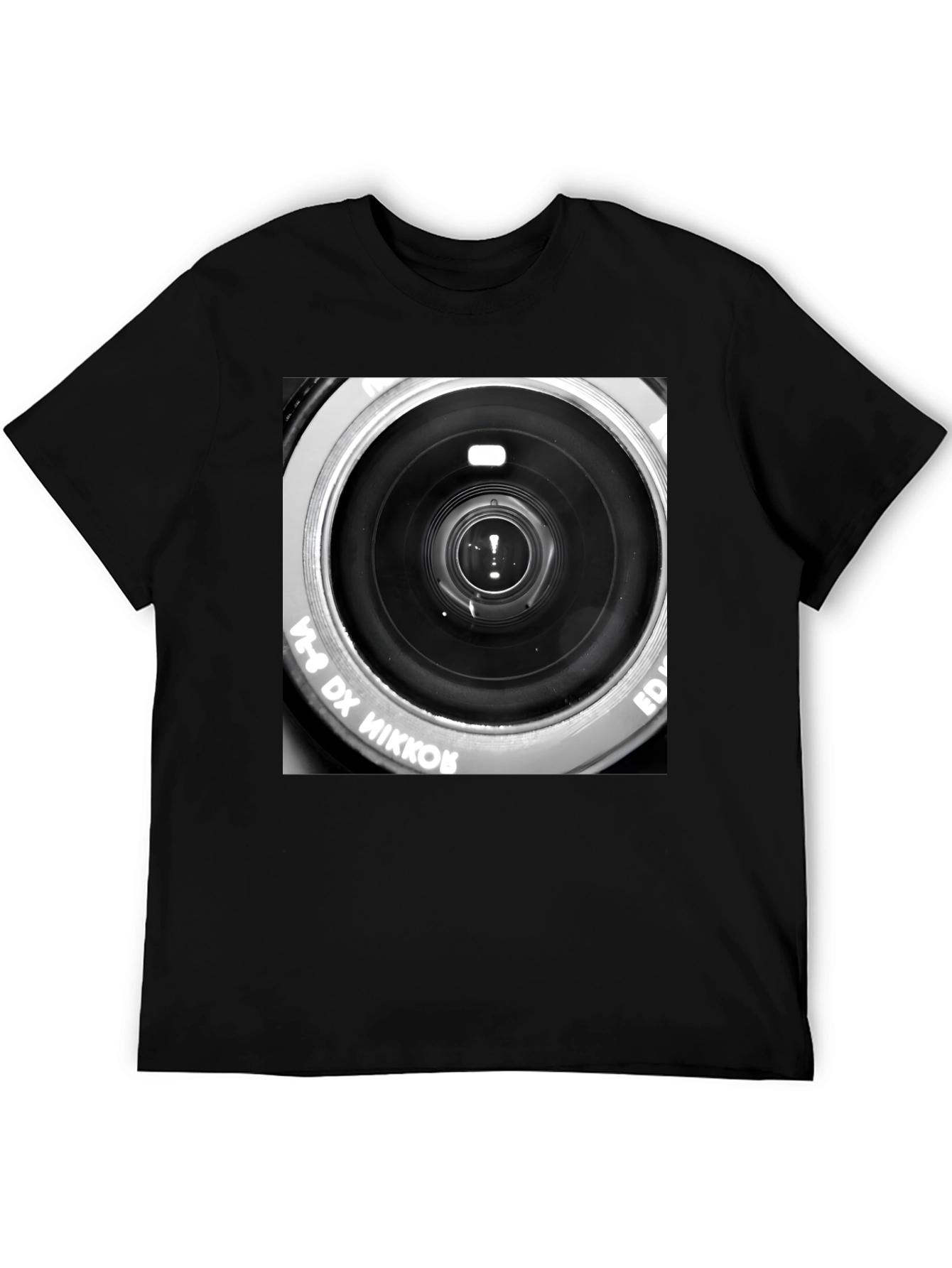Camera Lens Graphic T-Shirt - Photographer Apparel