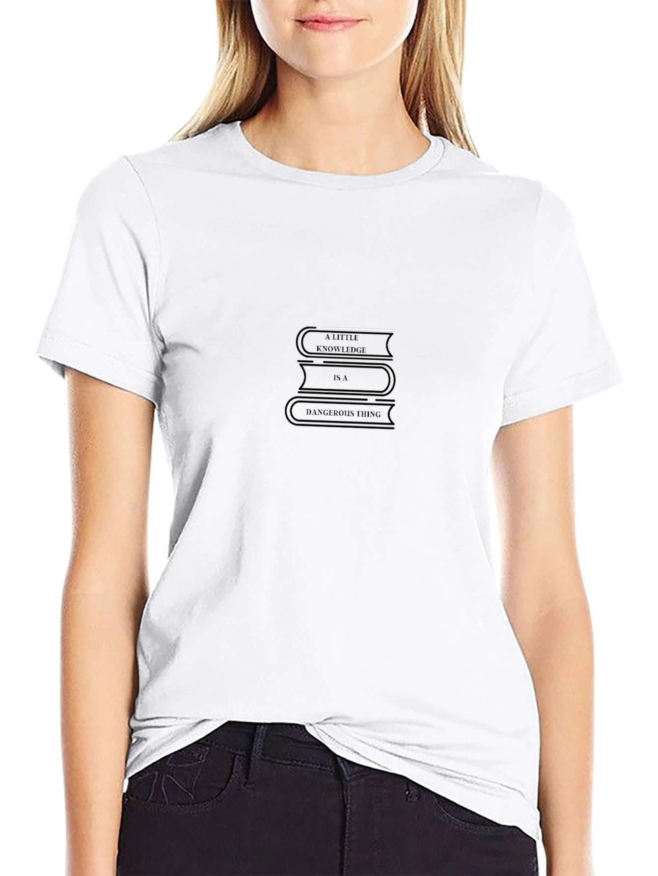 Knowledge Graphic Black T-Shirt