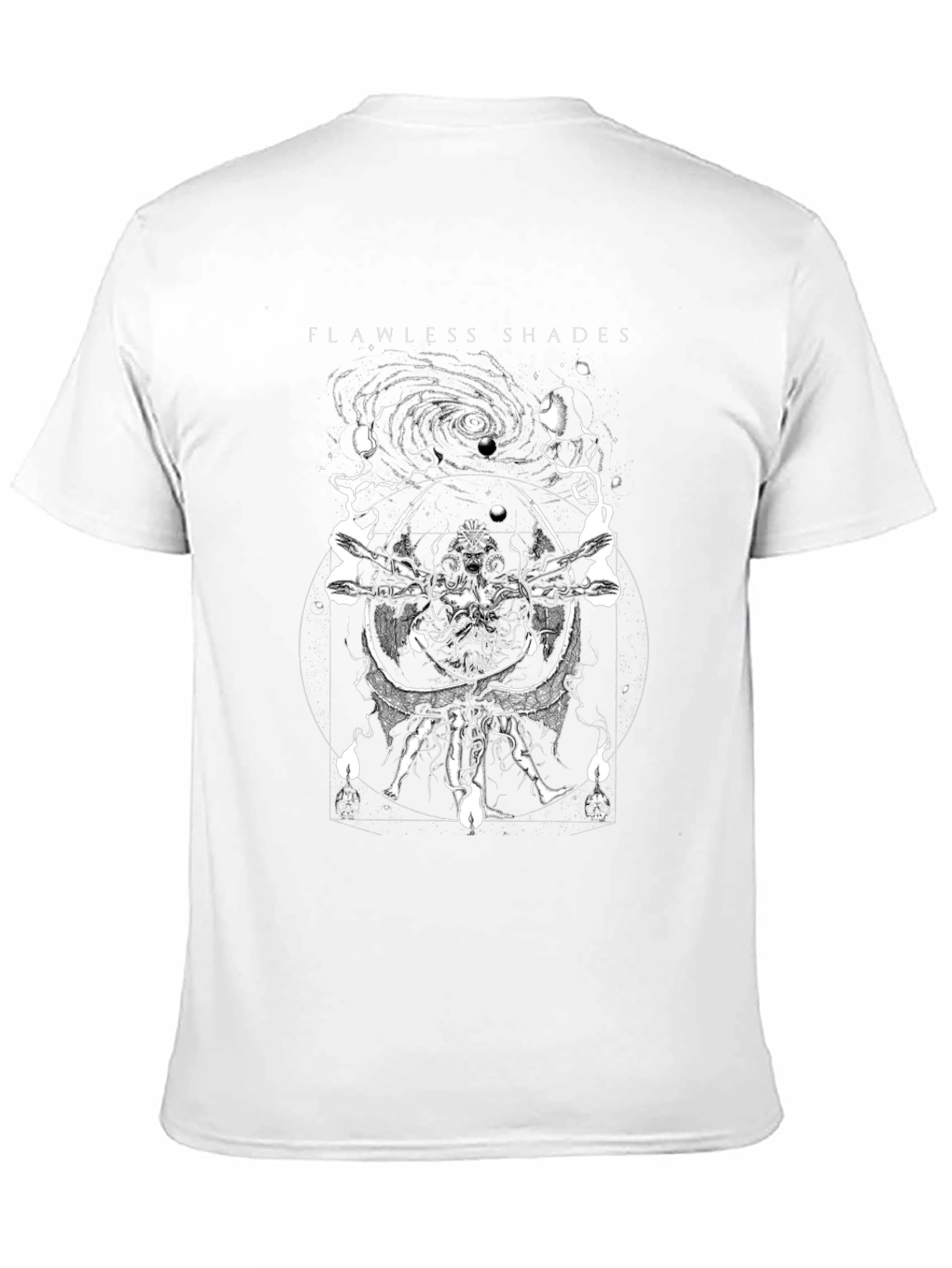 Flawless Shades Graphic Tee - Vitruvian Man