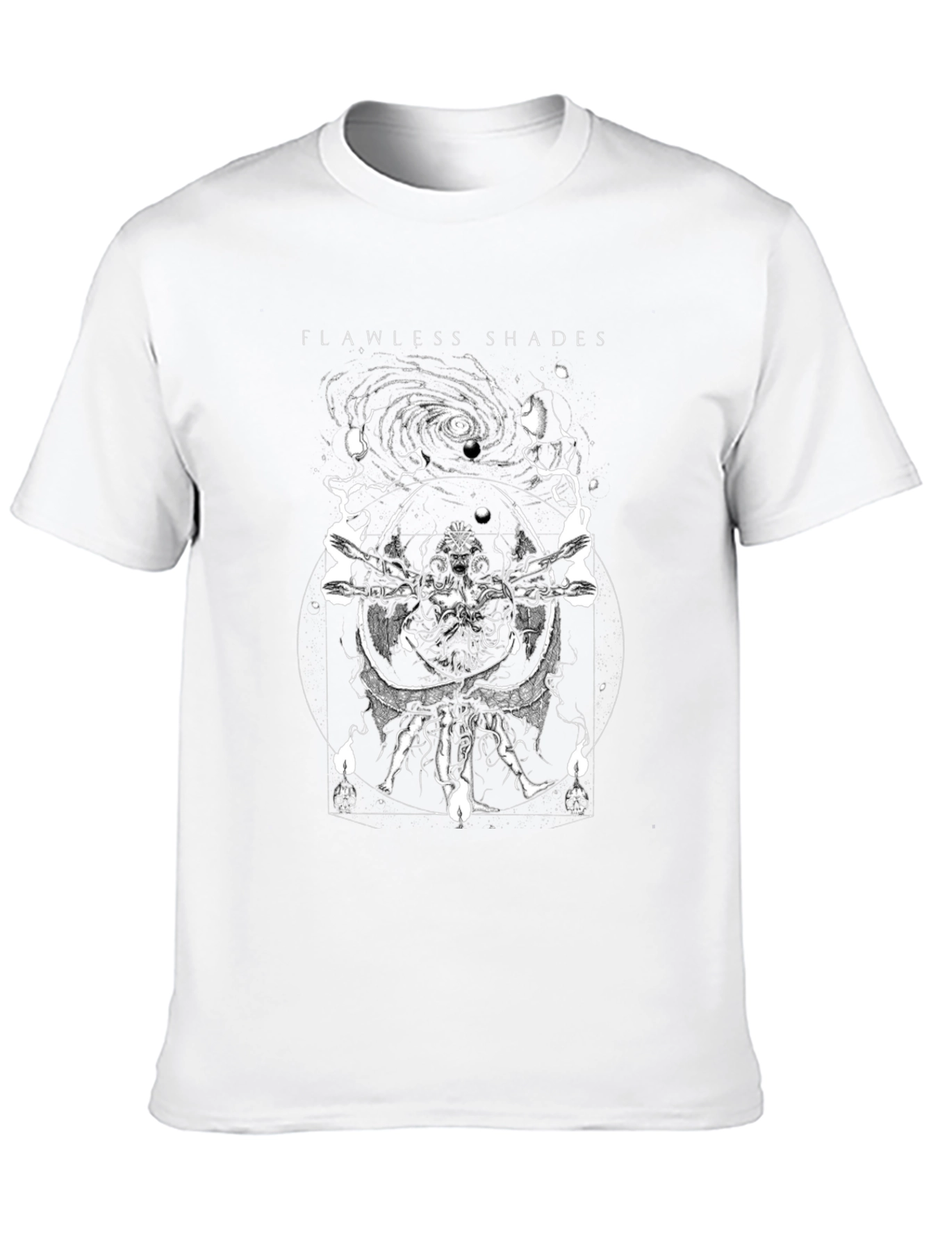 Flawless Shades Graphic Tee - Vitruvian Man