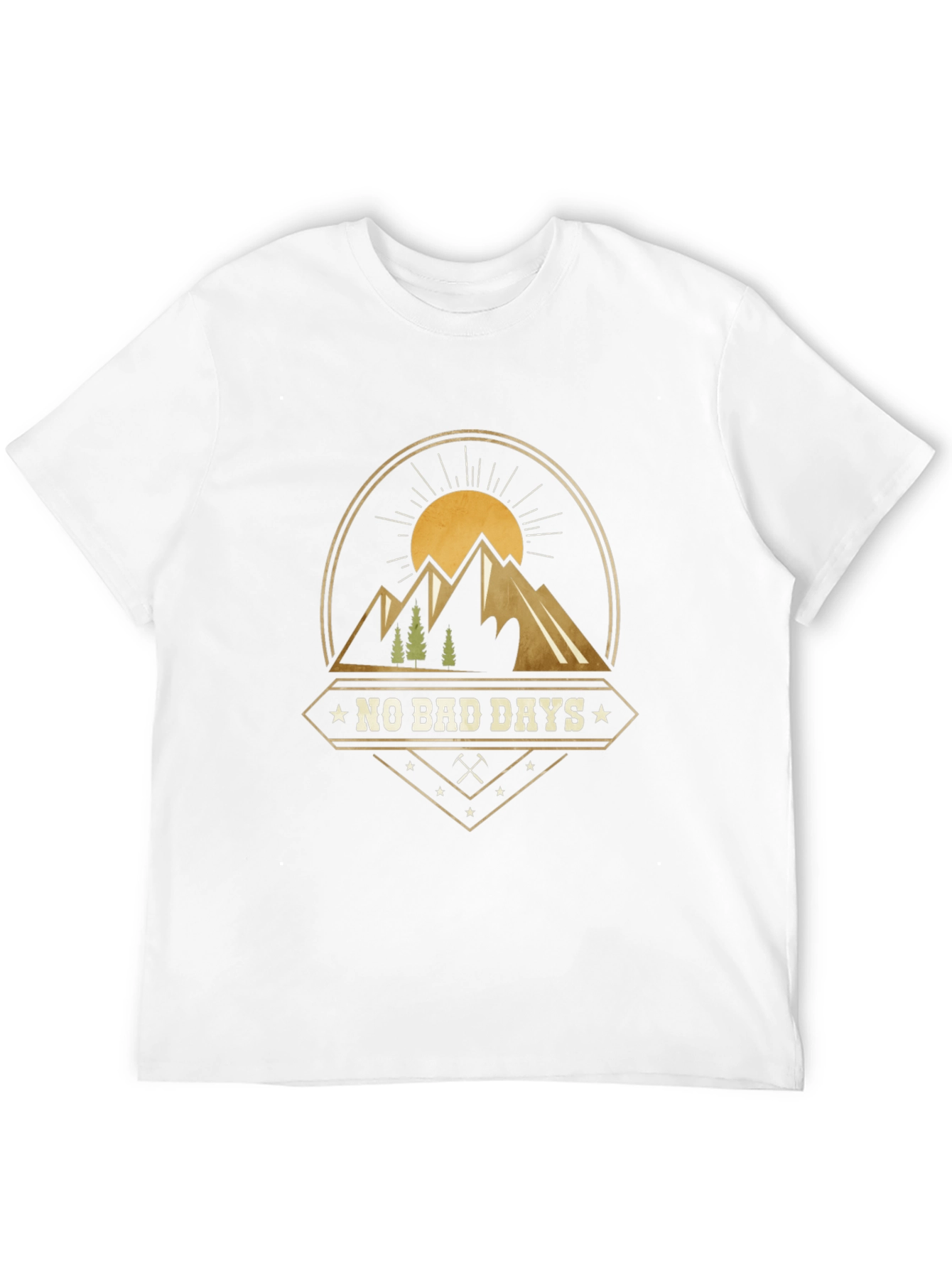 No Bad Days Mountain Graphic T-Shirt