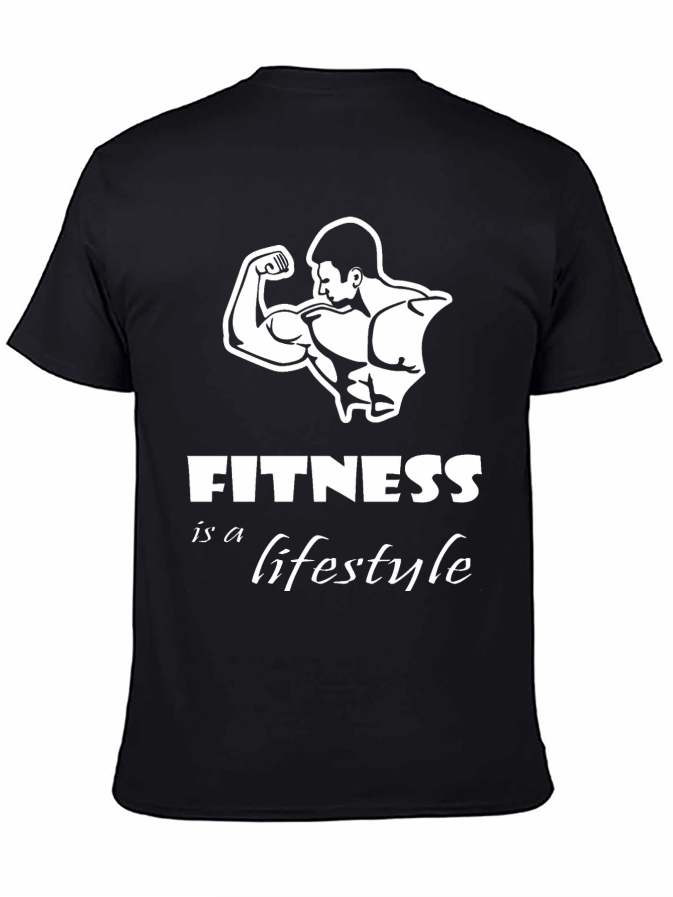 Fitness Lifestyle Graphic Tee - Gym Motivation Shirt