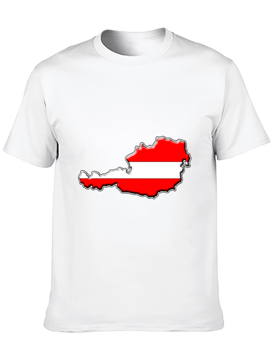 Austria Flag T-Shirt - Unique Country Pride Tee