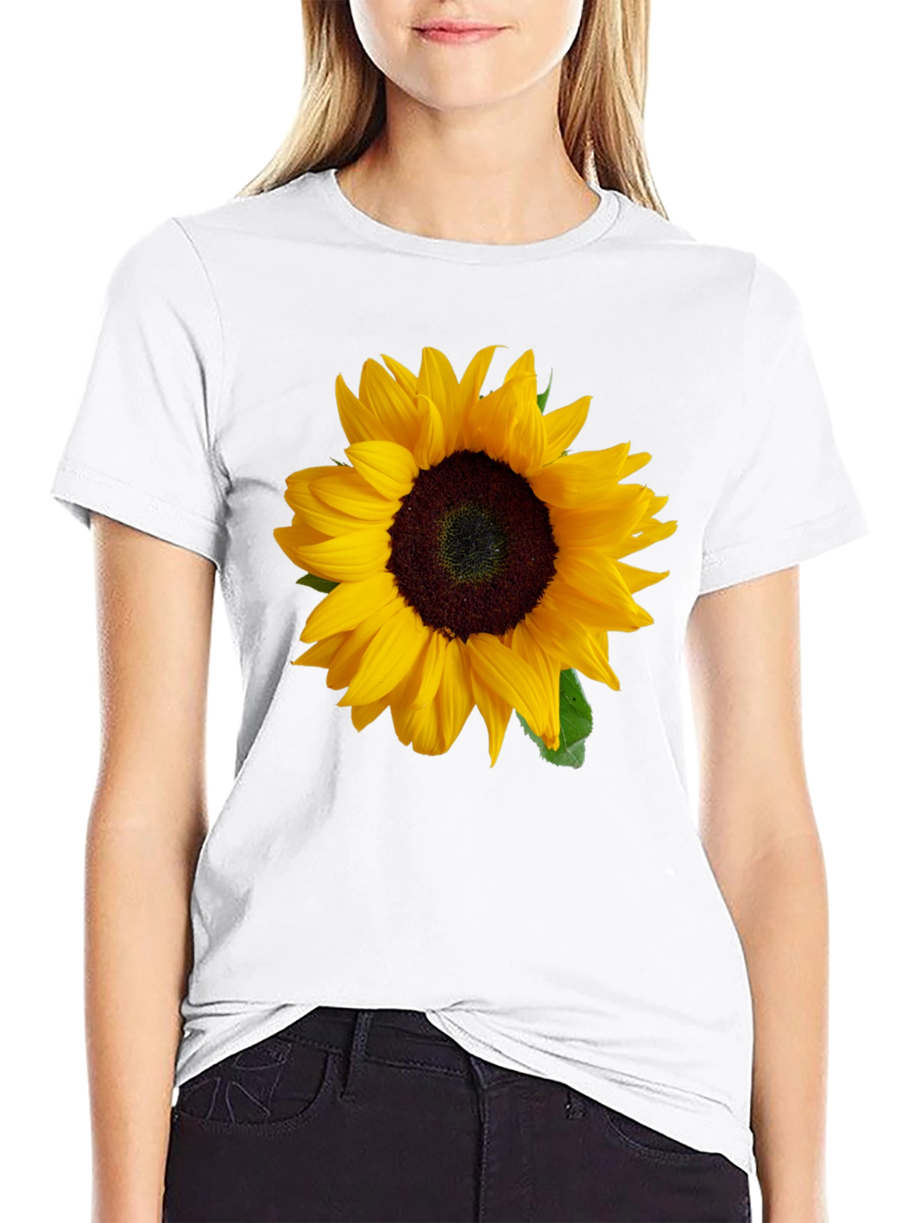 Sunflower Graphic T-Shirt - Stylish Casual Wear