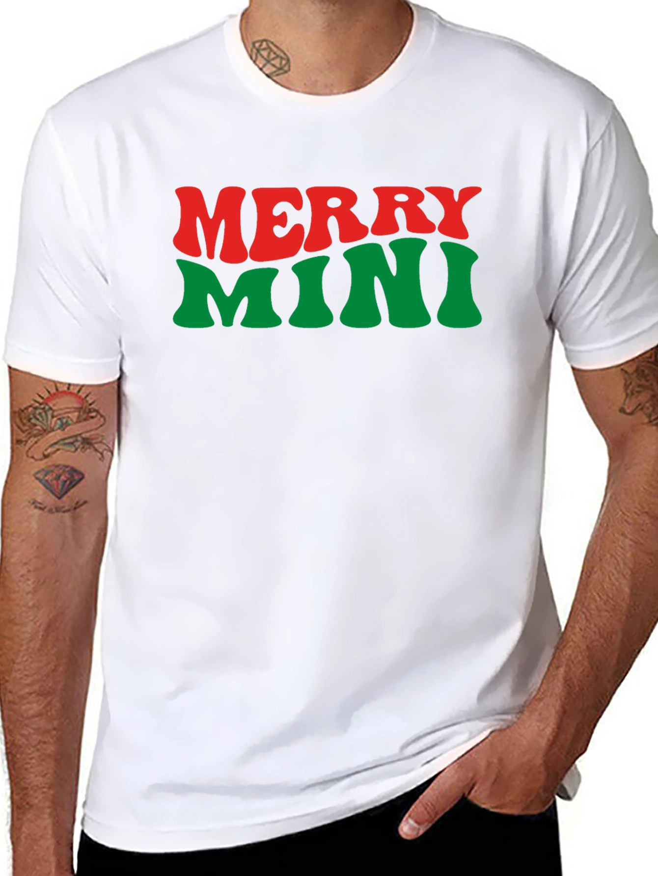 Merry Mini Holiday Graphic Tee
