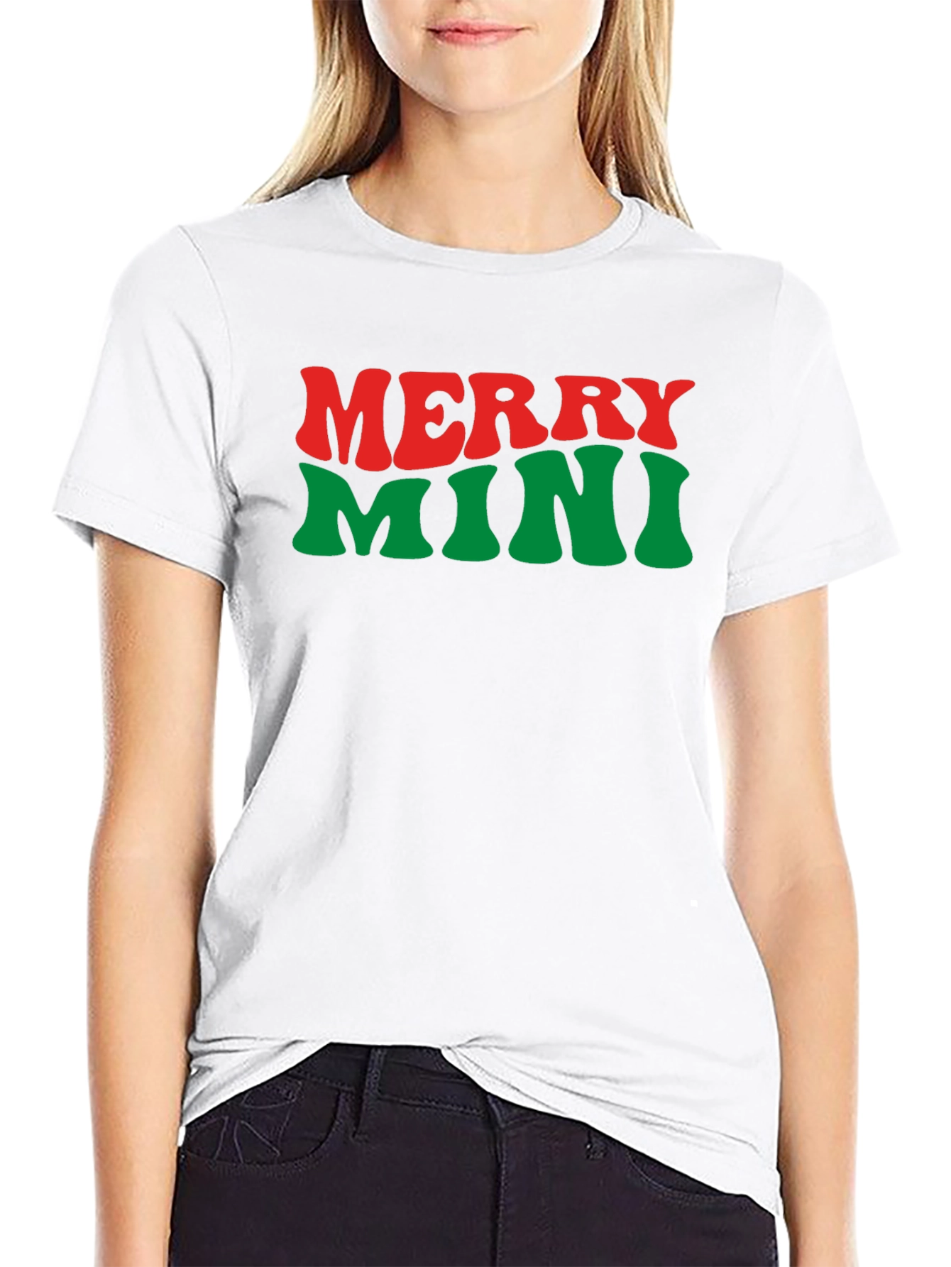 Merry Mini Holiday Graphic Tee