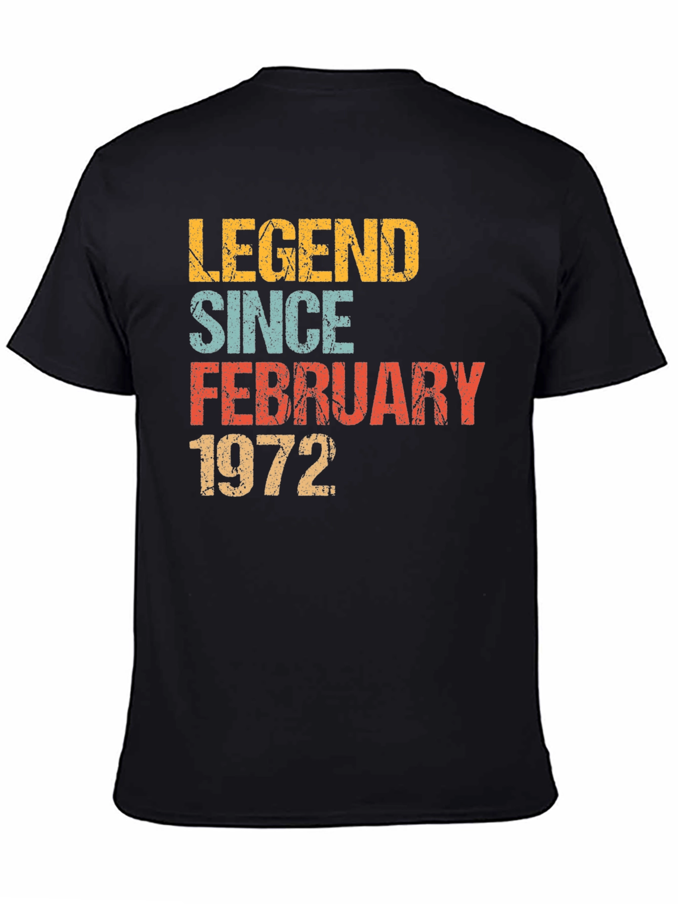 Legend Since February 1972 Retro T-Shirt