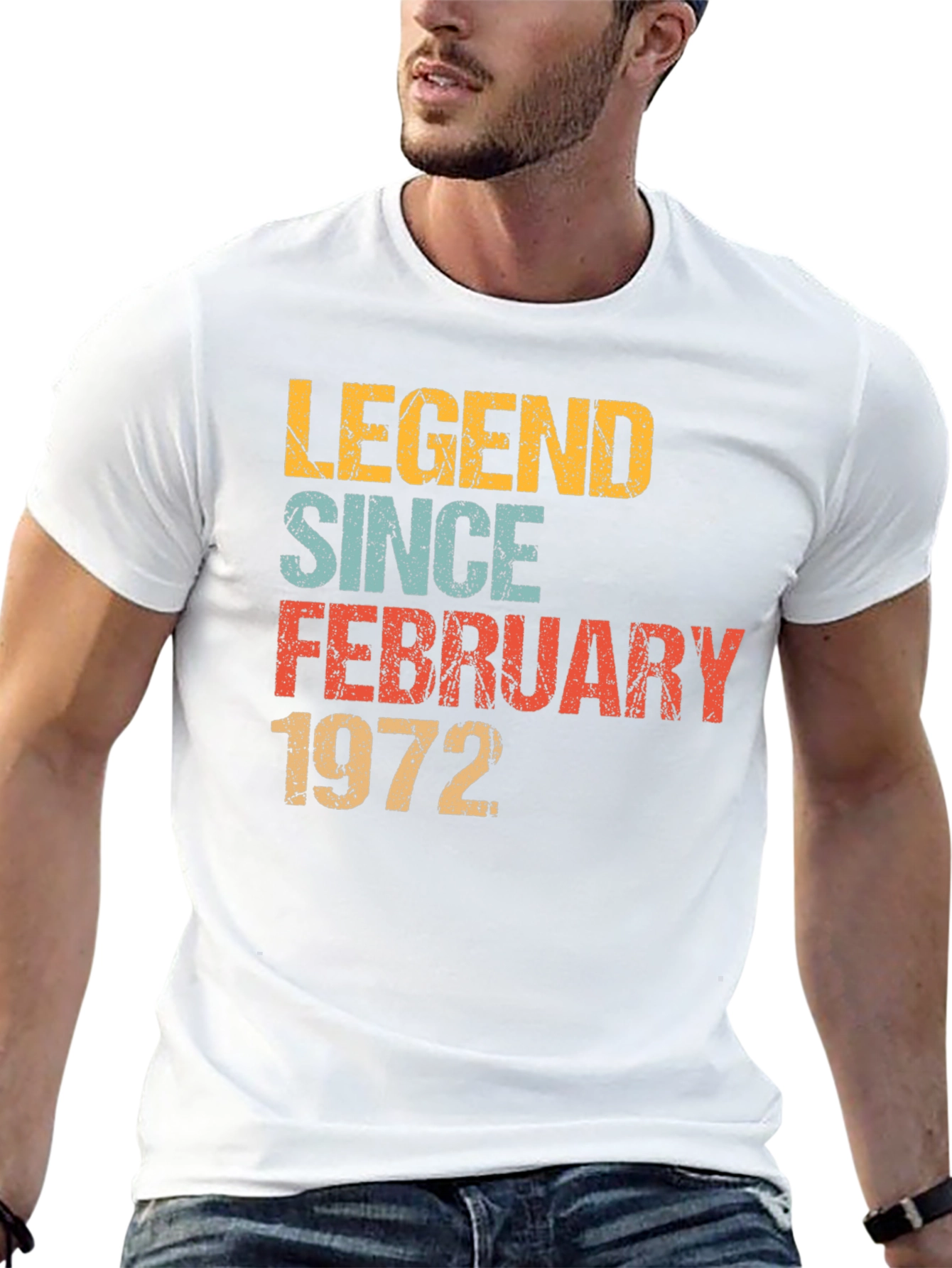Legend Since February 1972 Retro T-Shirt