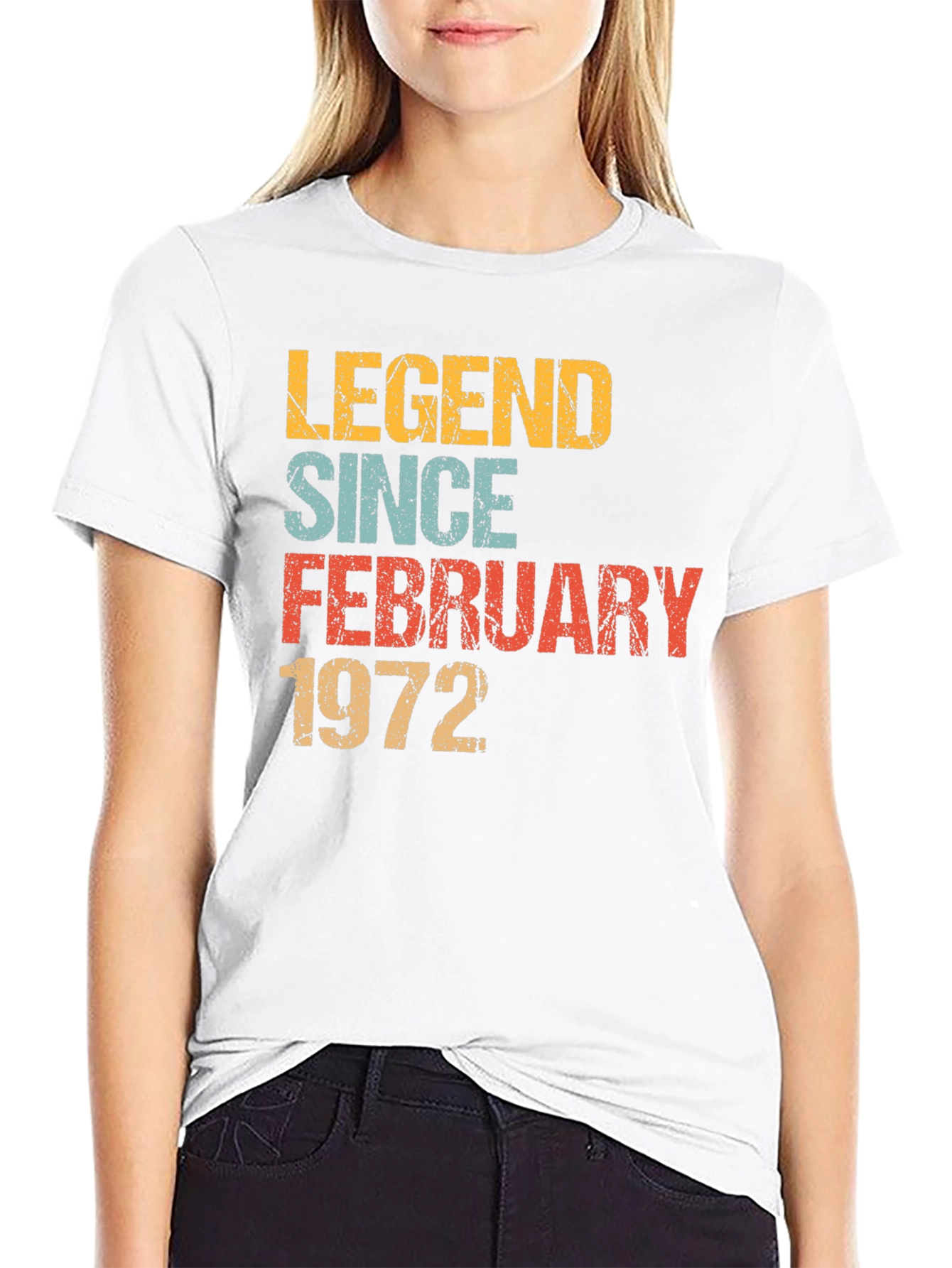 Legend Since February 1972 Retro T-Shirt