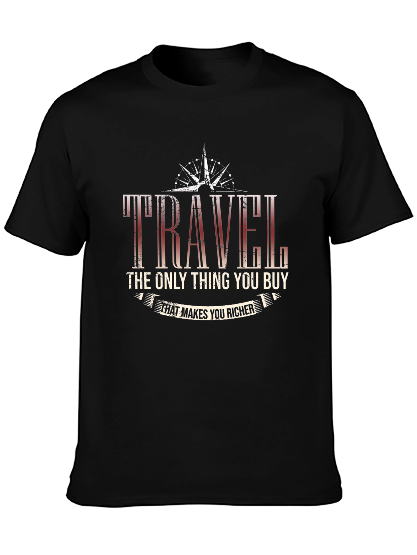 Travel Makes You Richer Graphic Tee
