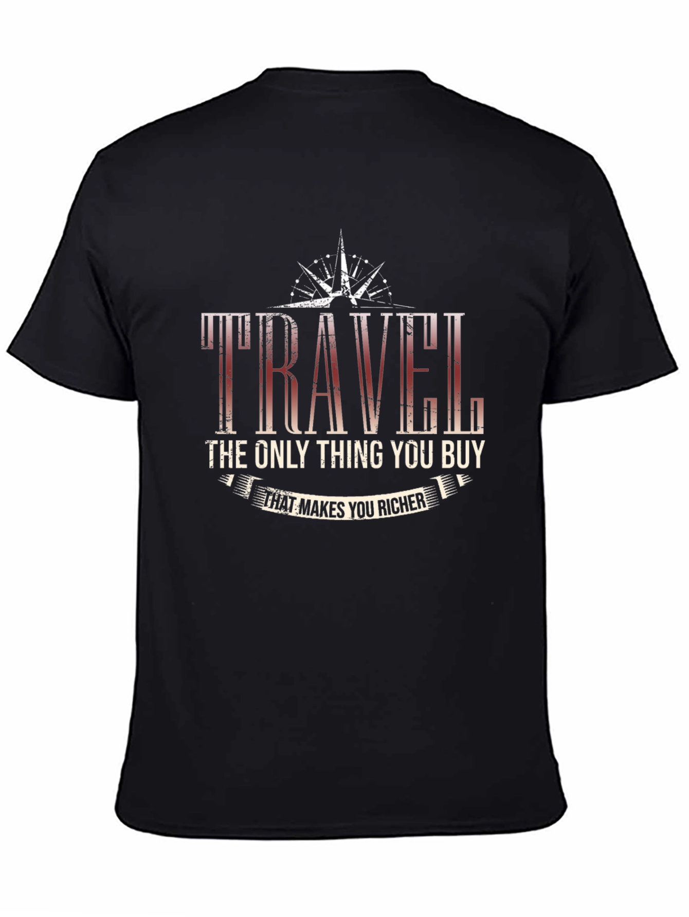 Travel Makes You Richer Graphic Tee
