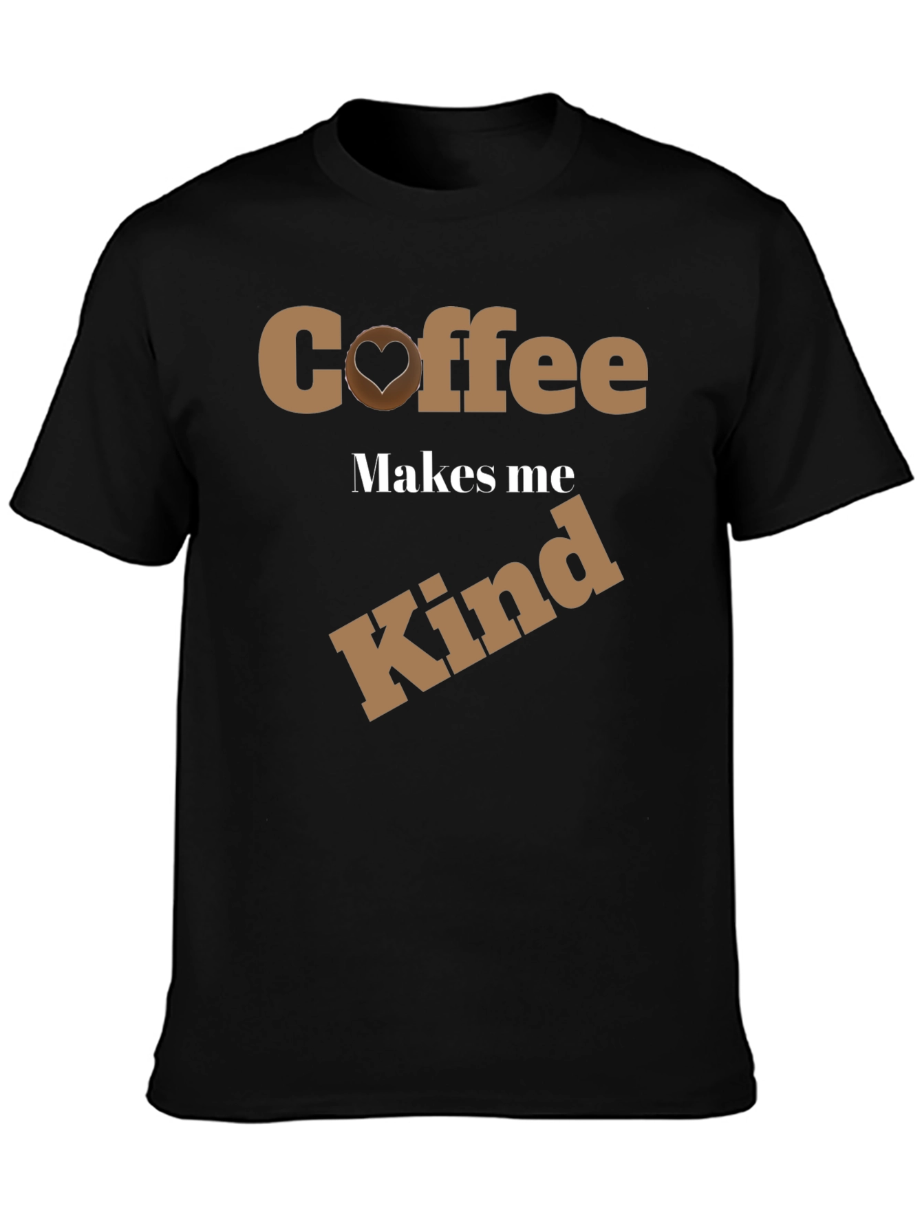Coffee Makes Me Kind Graphic T-Shirt