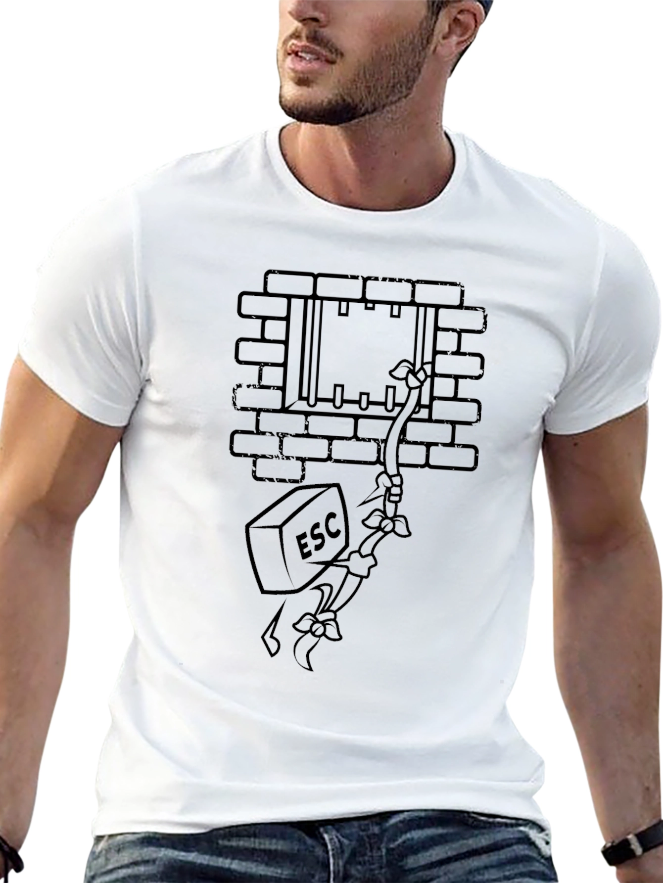 Escape Key T-Shirt - Funny Programmer Design