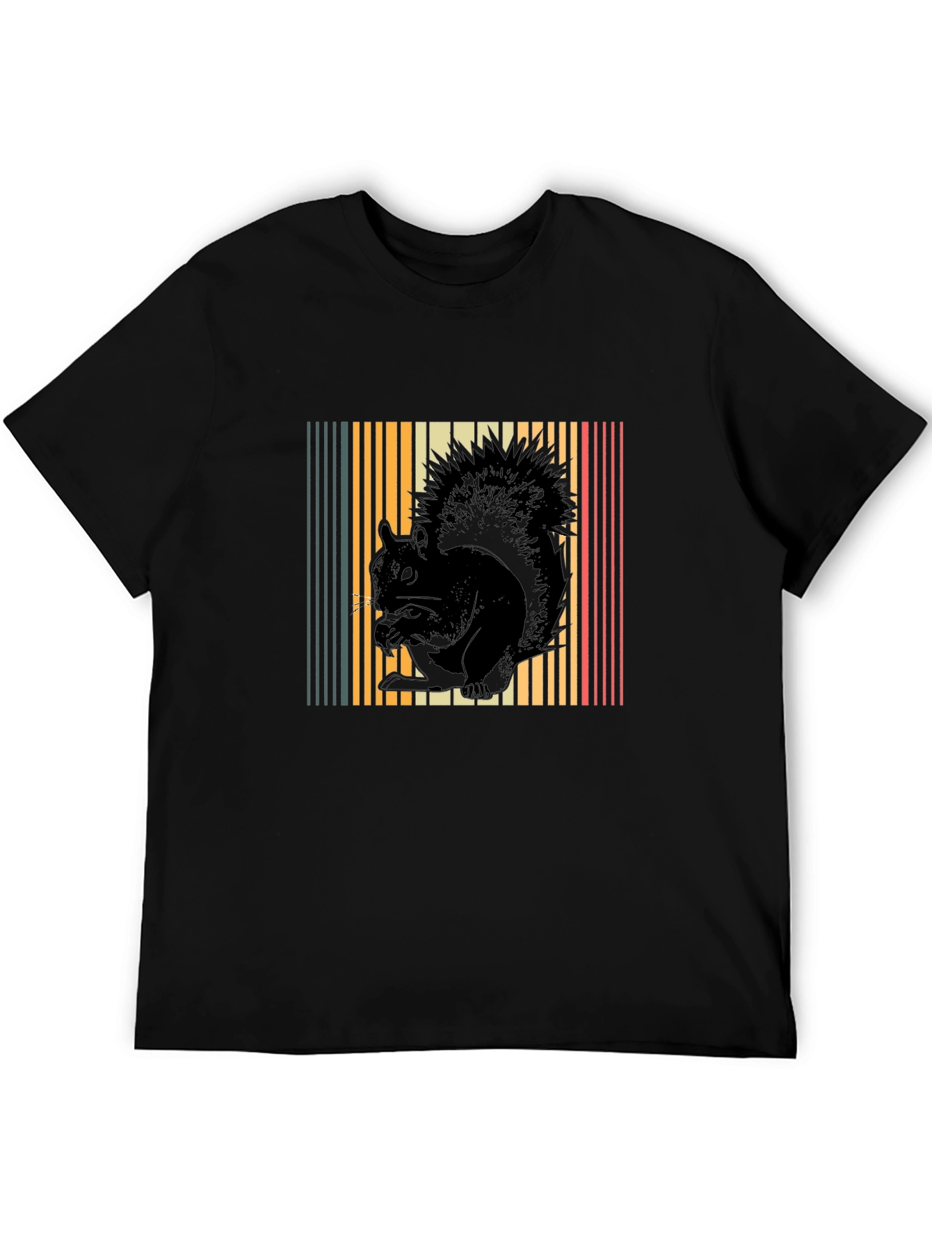 Retro Squirrel Graphic Tee - Unisex