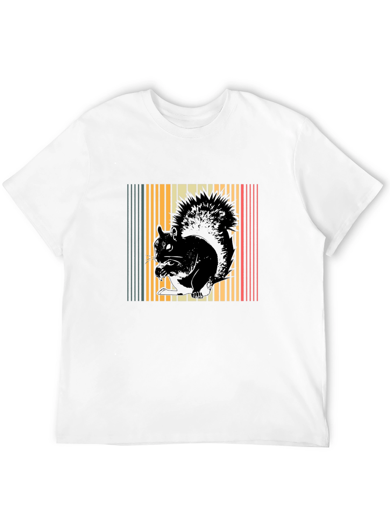 Retro Squirrel Graphic Tee - Unisex