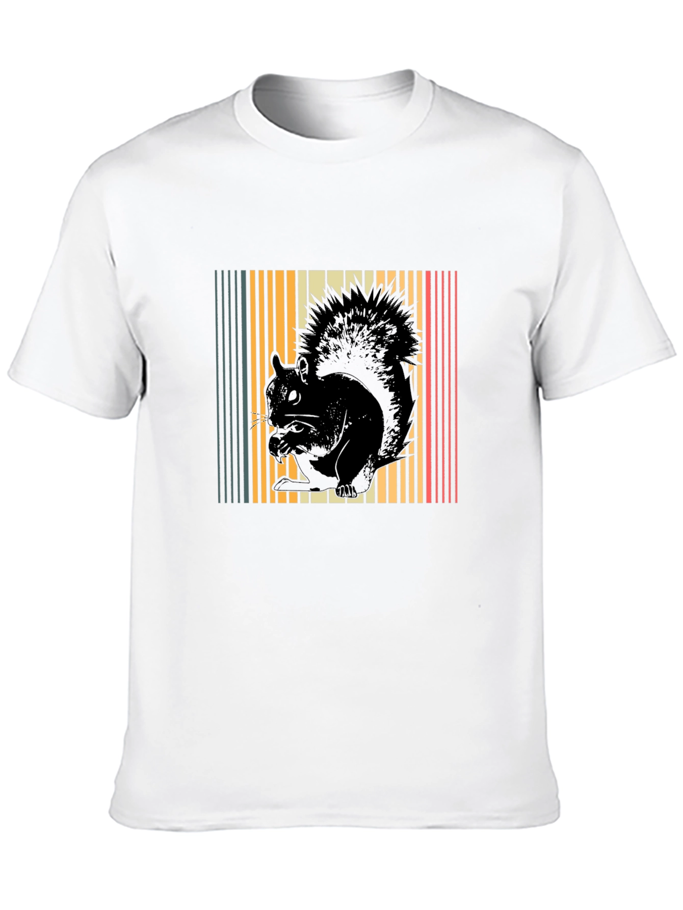 Retro Squirrel Graphic Tee - Unisex