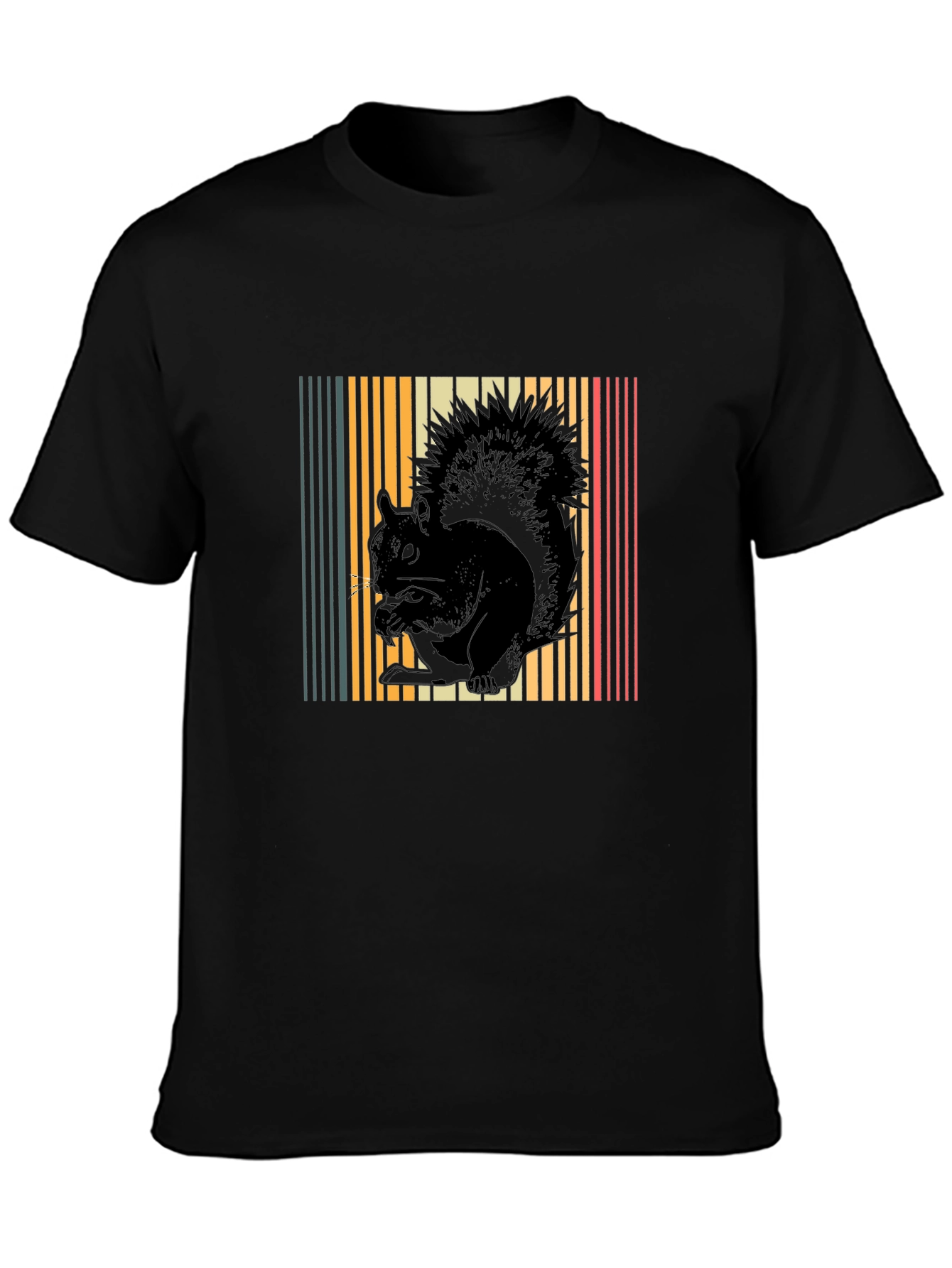 Retro Squirrel Graphic Tee - Unisex