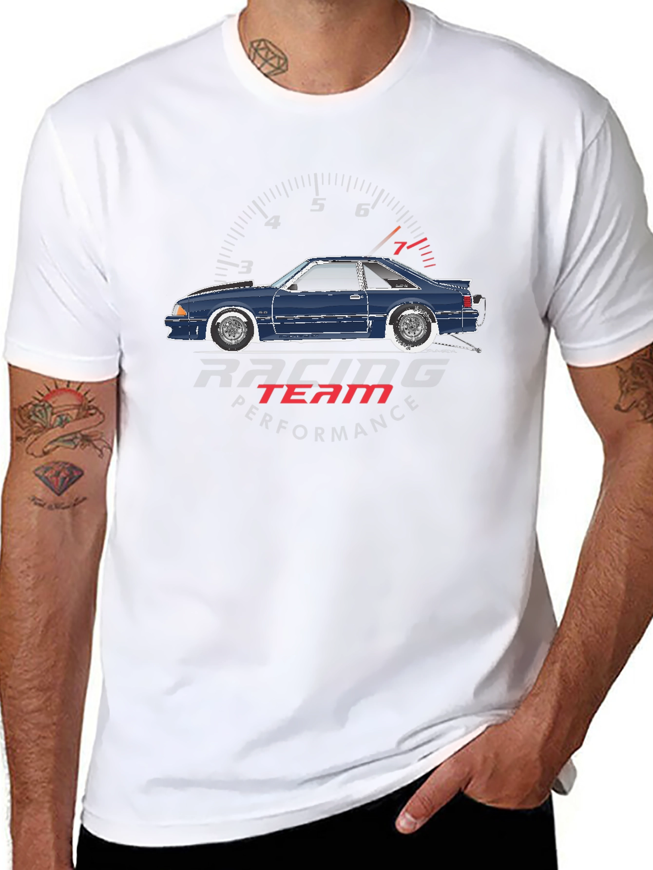 Racing Team Performance Car T-Shirt