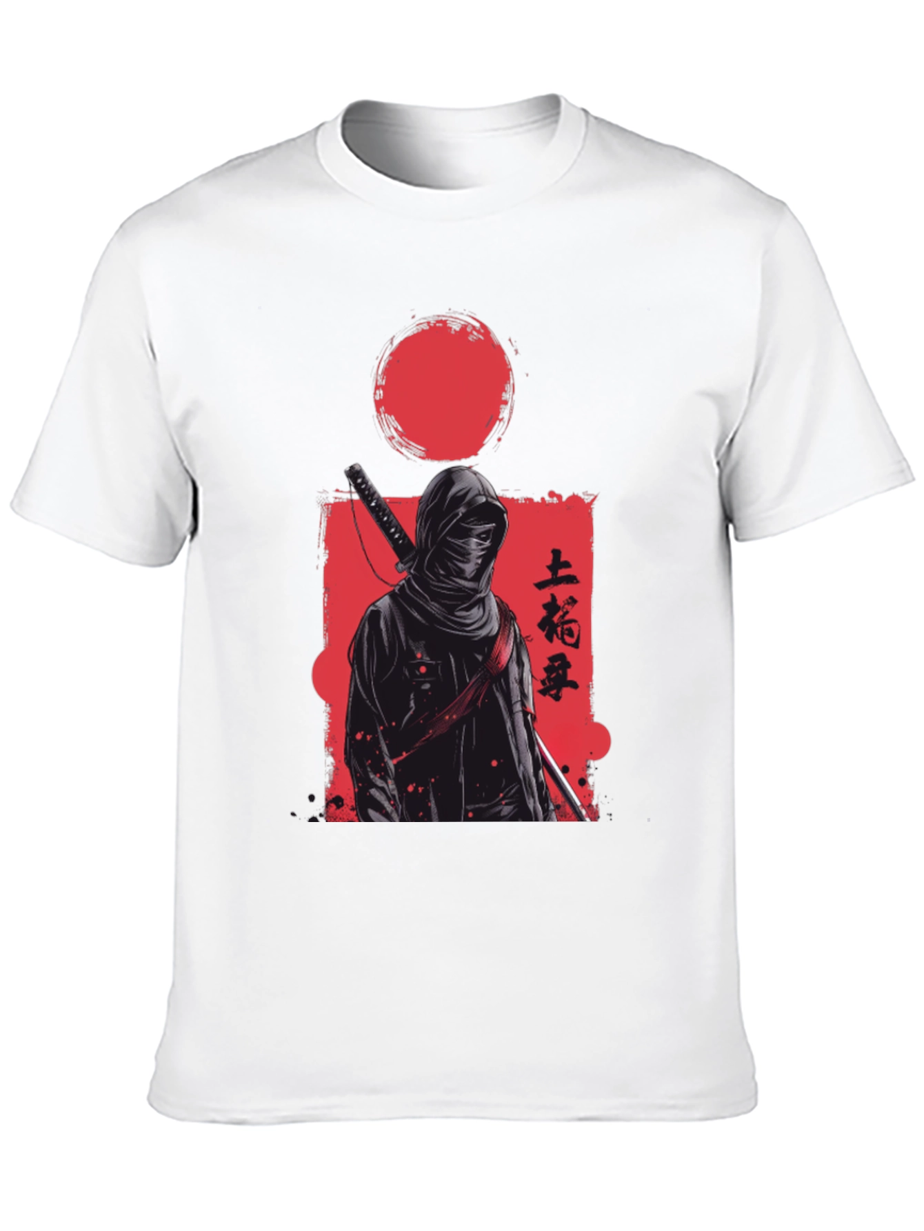 Ninja Warrior Graphic T-Shirt - Black