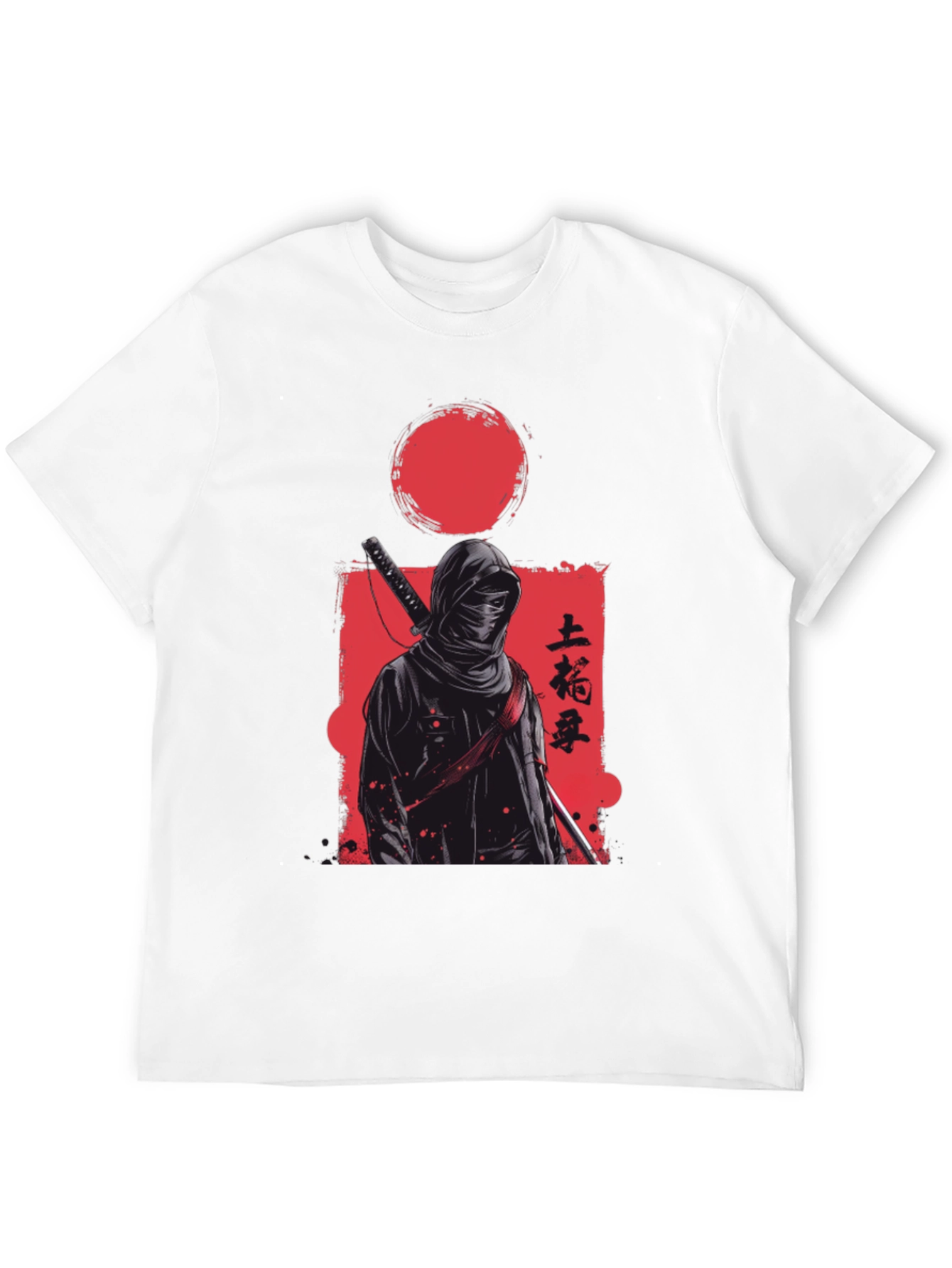 Ninja Warrior Graphic T-Shirt - Black