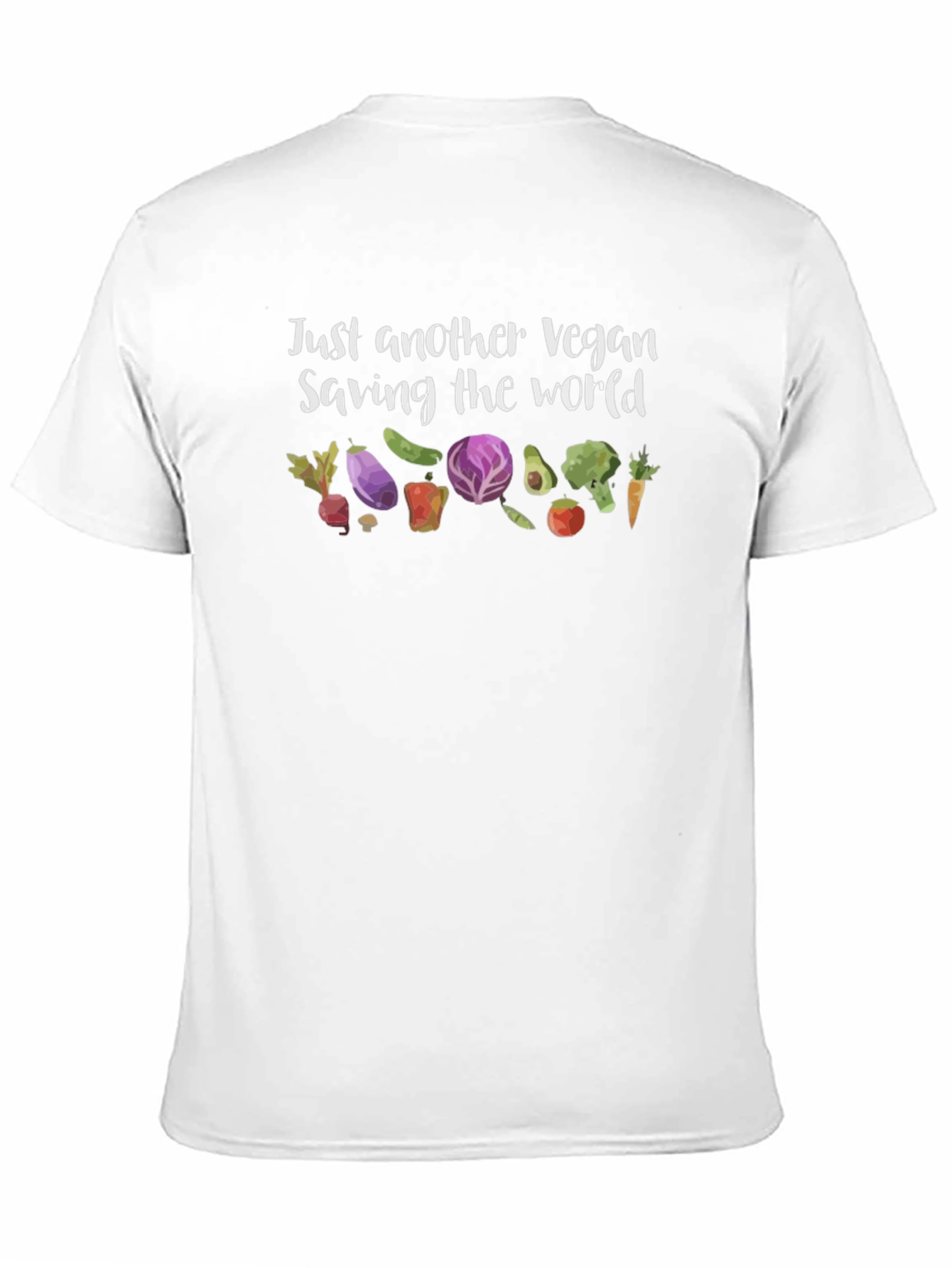 Vegan Saving the World T-Shirt - Unisex