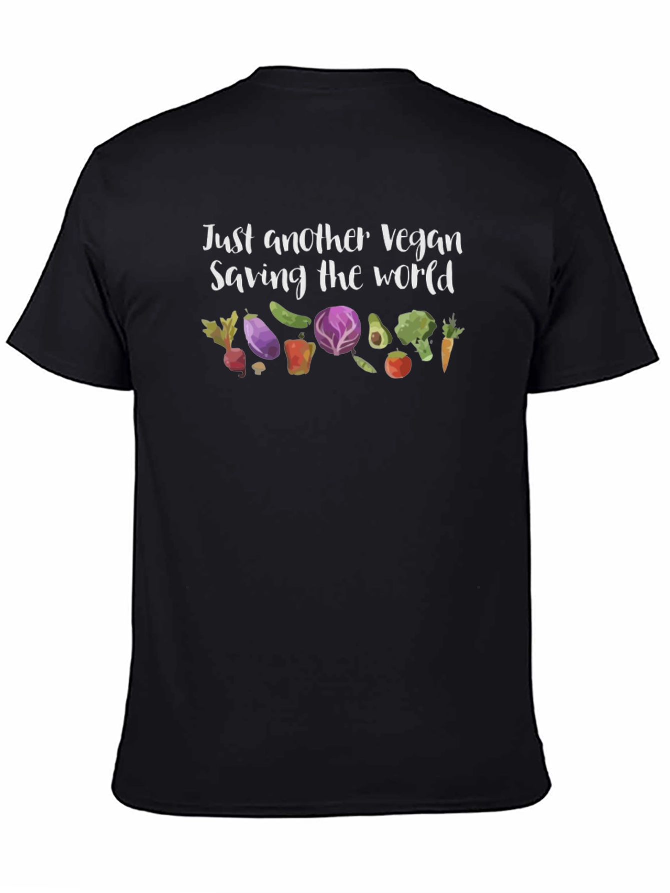 Vegan Saving the World T-Shirt - Unisex