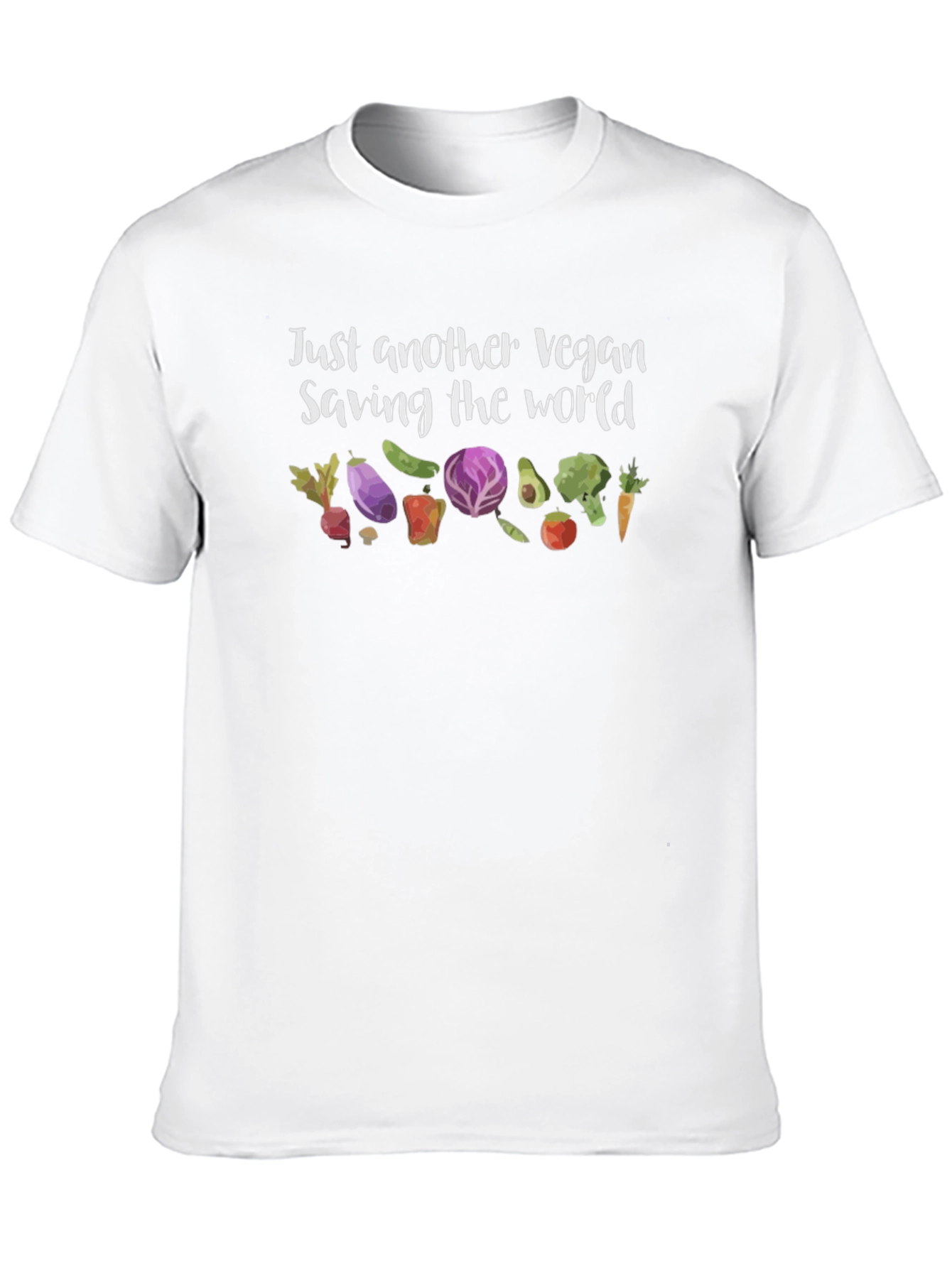 Vegan Saving the World T-Shirt - Unisex