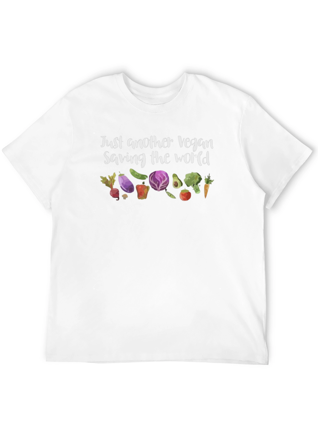 Vegan Saving the World T-Shirt - Unisex
