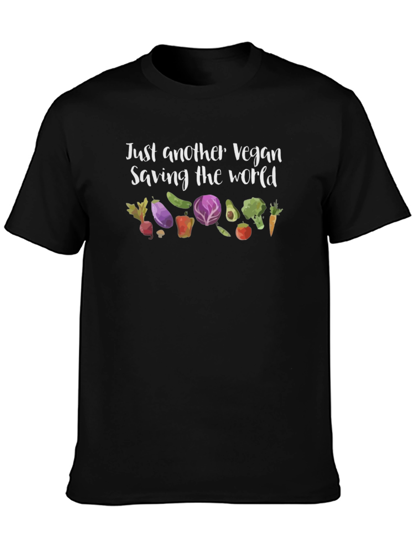 Vegan Saving the World T-Shirt - Unisex