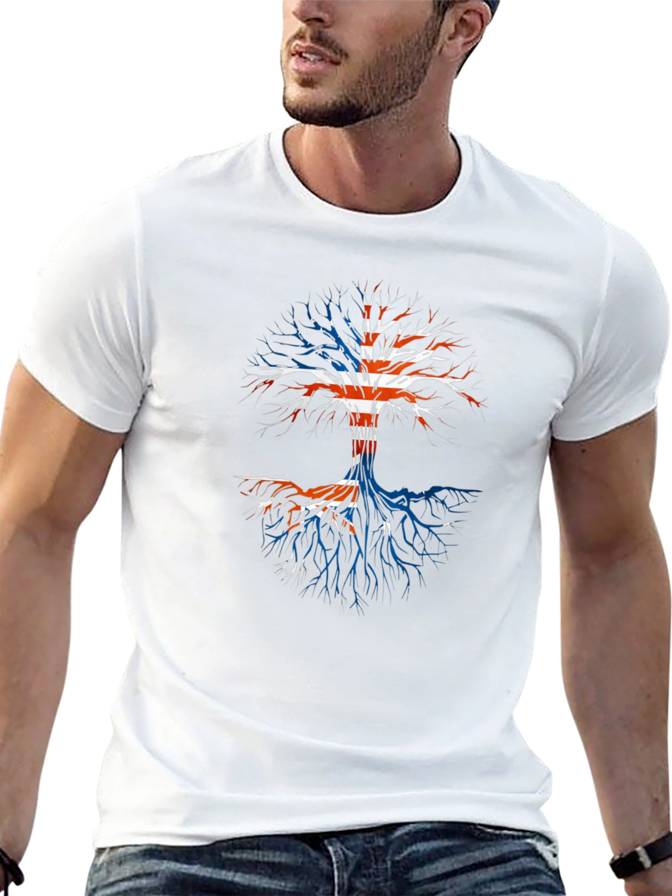 Union Jack Tree Graphic Tee