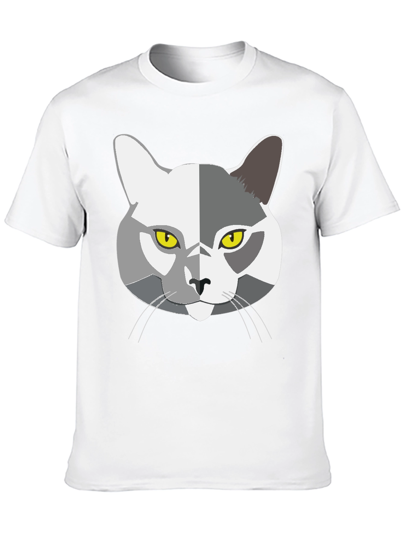 Cool Cat Graphic T-Shirt - Mens Black Tee