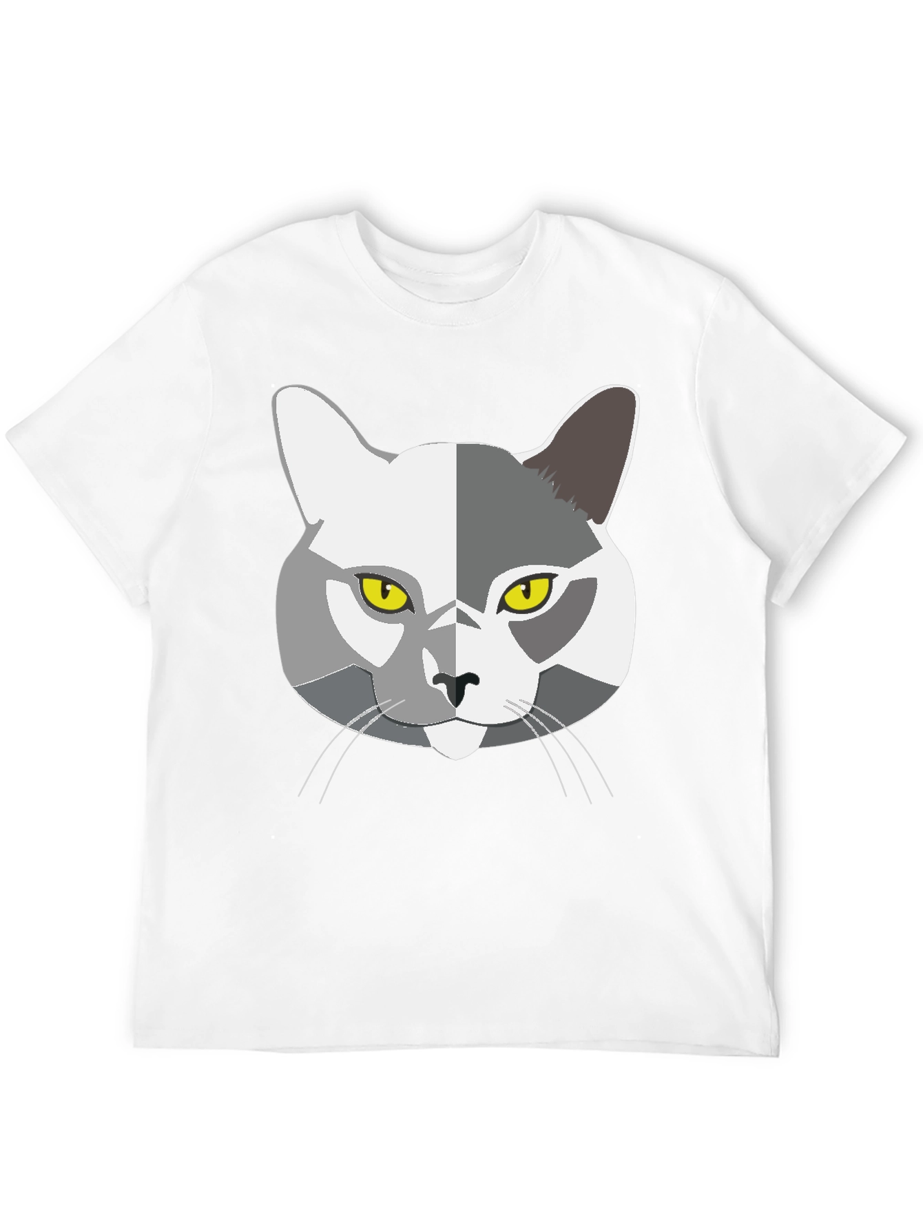 Cool Cat Graphic T-Shirt - Mens Black Tee