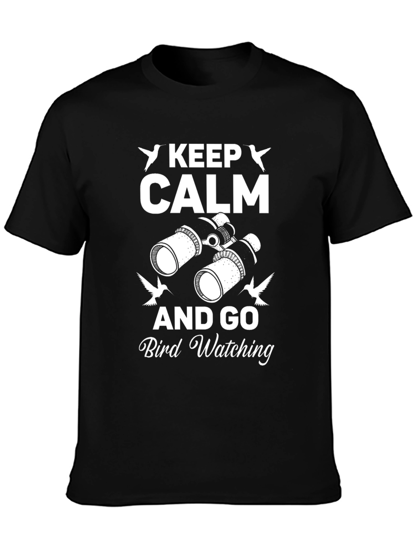 Keep Calm Bird Watching Graphic Tee