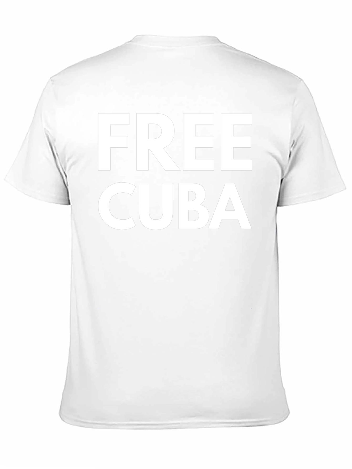 Free Cuba Graphic Tee - Activist Supporter Shirt