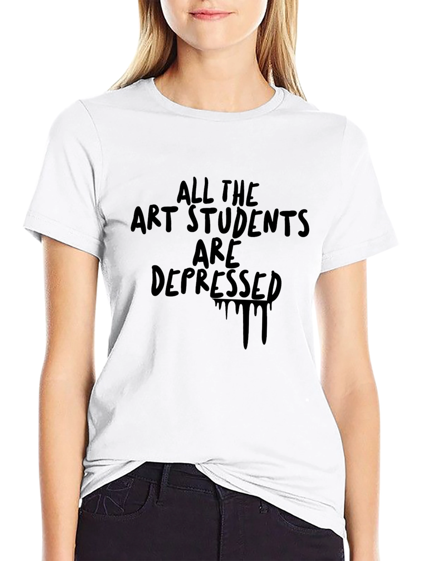 All the Art Students Are Depressed T-Shirt