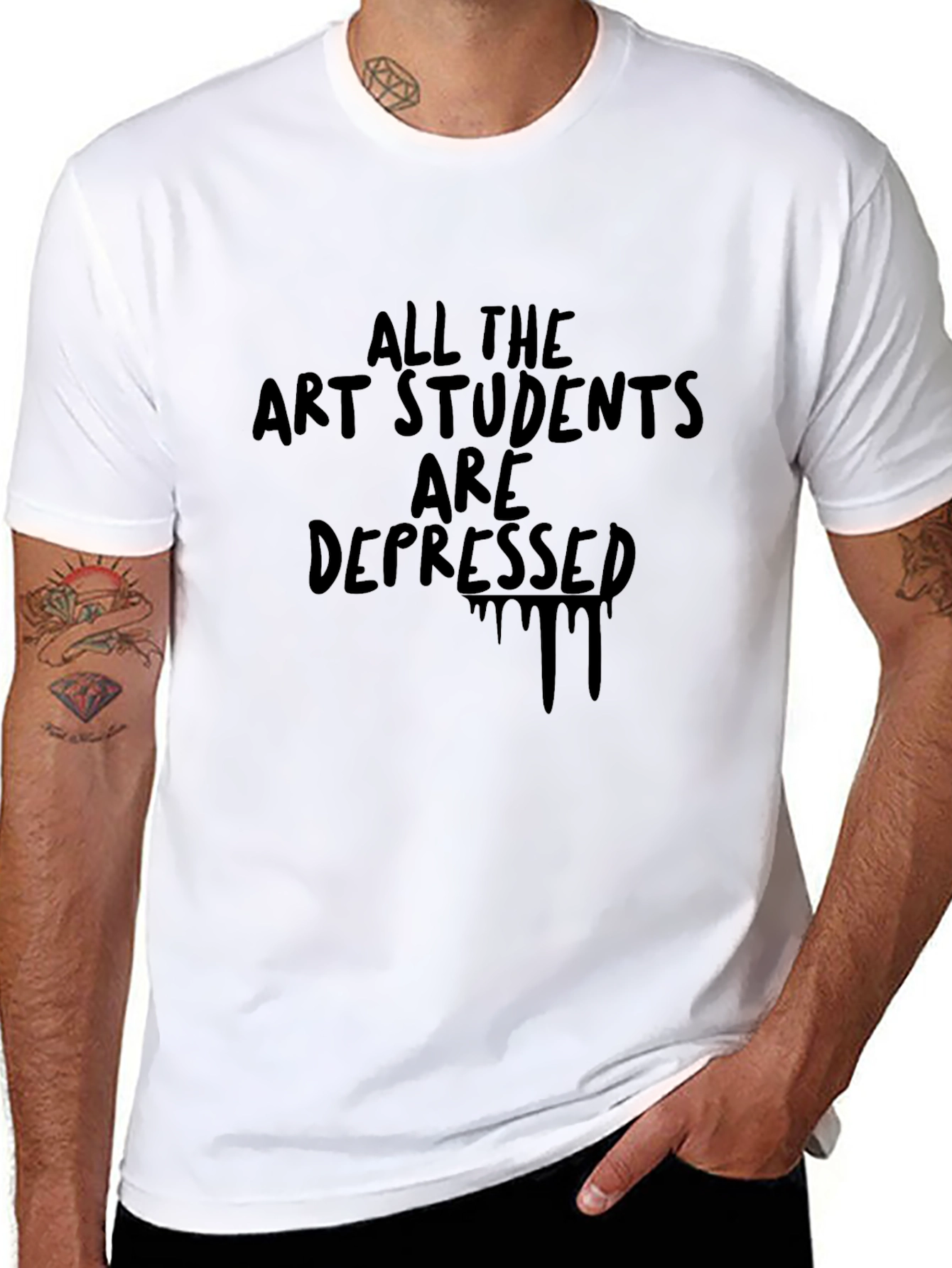 All the Art Students Are Depressed T-Shirt
