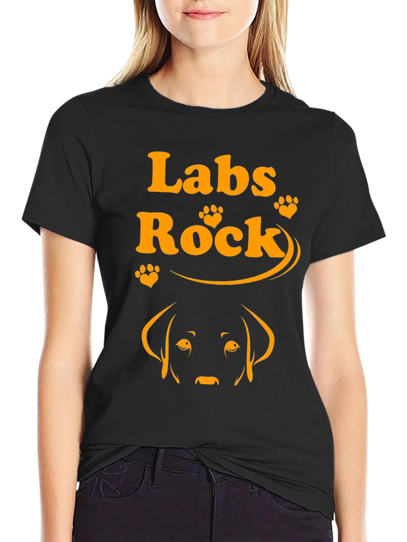 Labs Rock T-Shirt - Dog Lover Tee