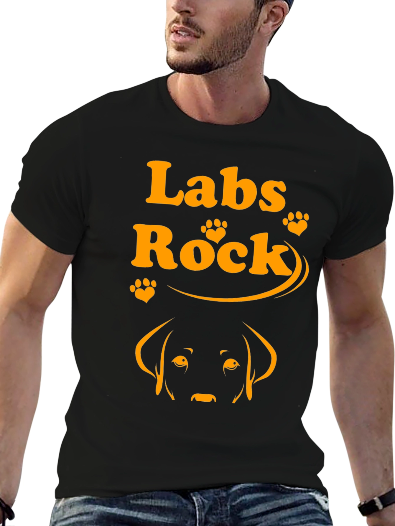 Labs Rock T-Shirt - Dog Lover Tee