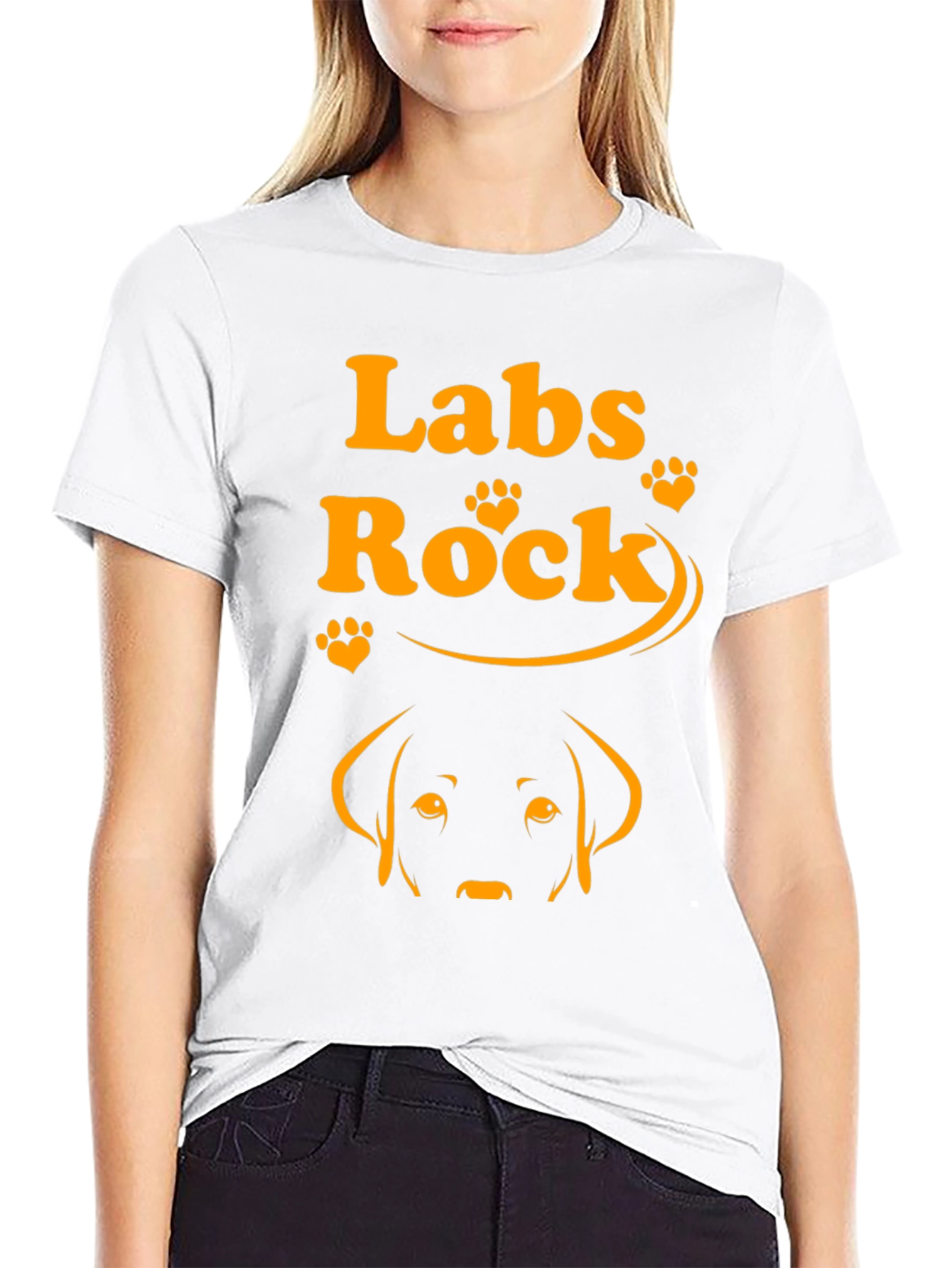 Labs Rock T-Shirt - Dog Lover Tee