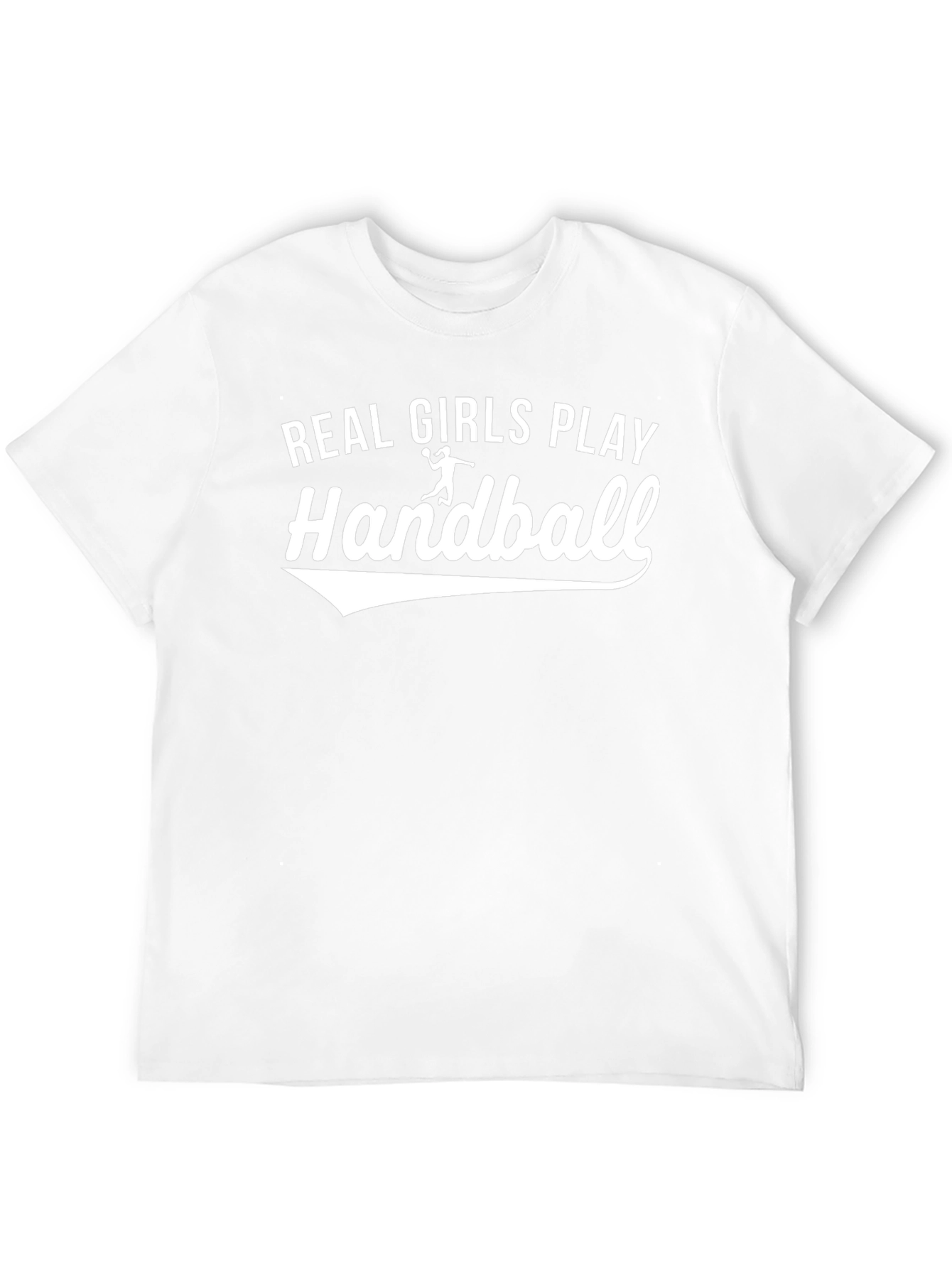 Real Girls Play Handball Graphic Tee