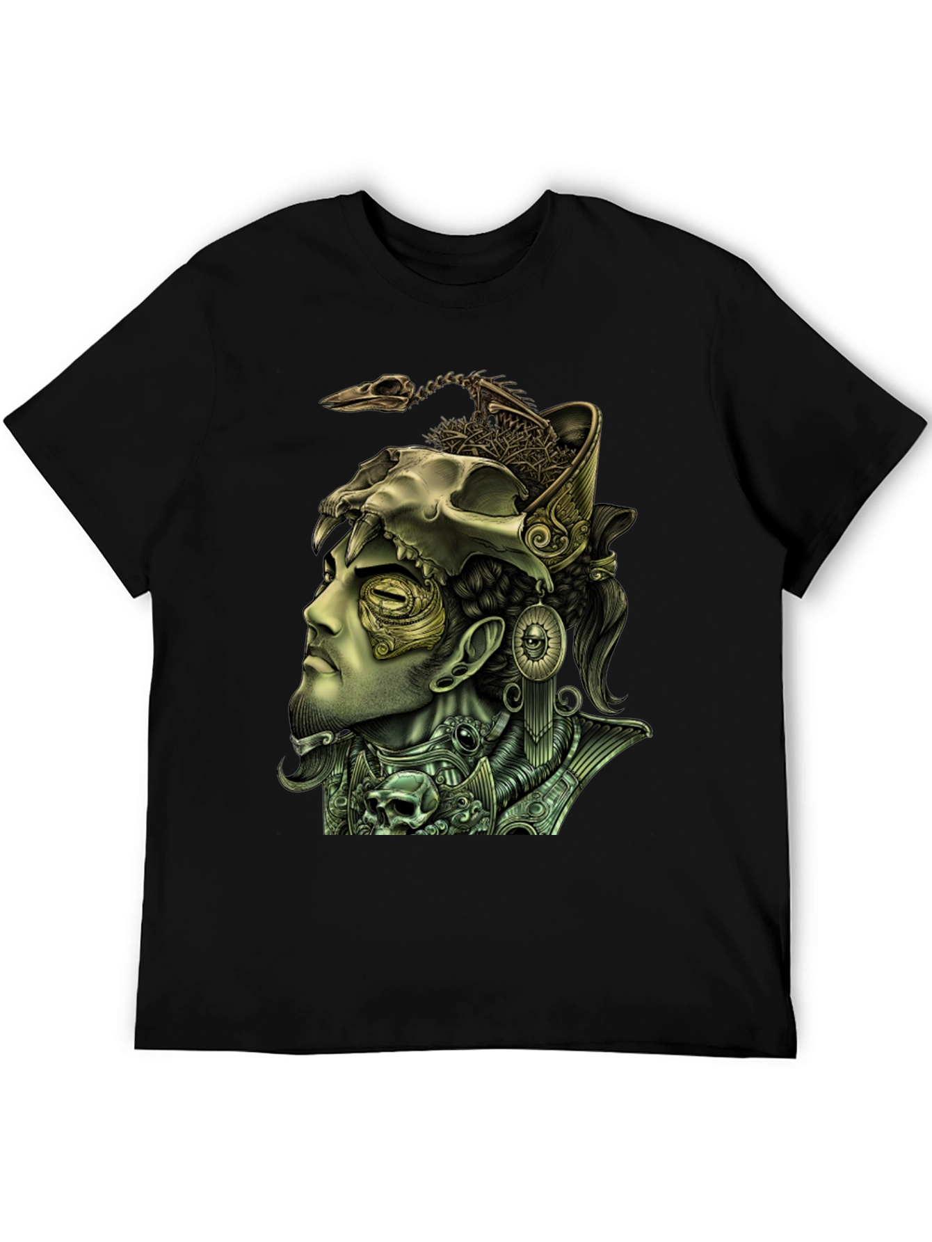 Mystic Warrior Graphic Tee - Unique Print Design