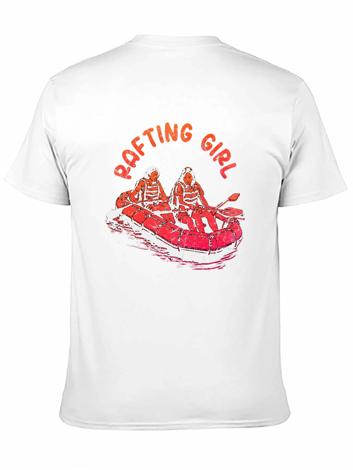 Rafting Girl Graphic Tee - Adventure T-Shirt