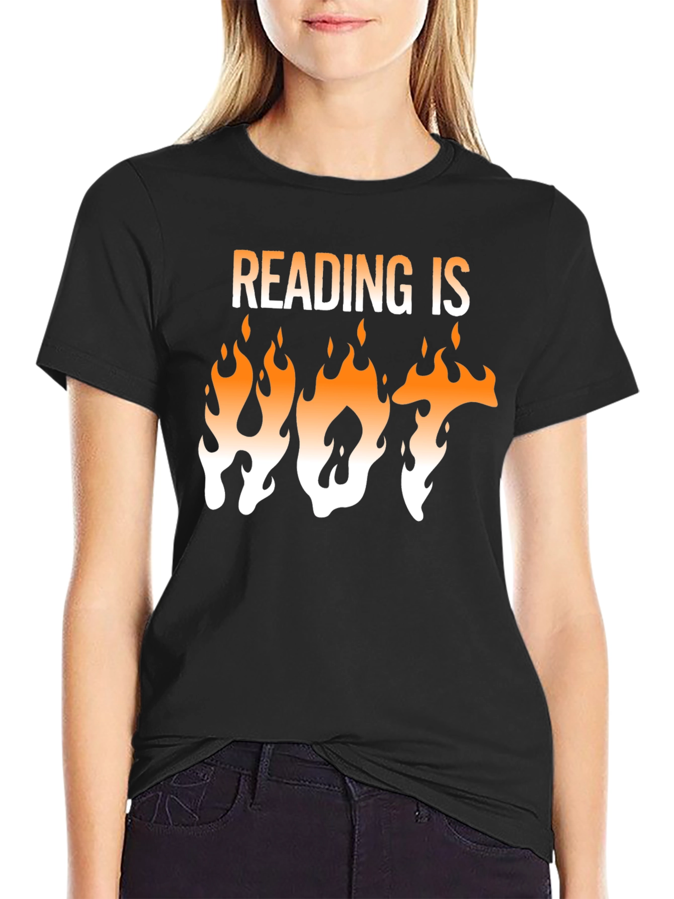 Reading is Hot T-Shirt - Unisex